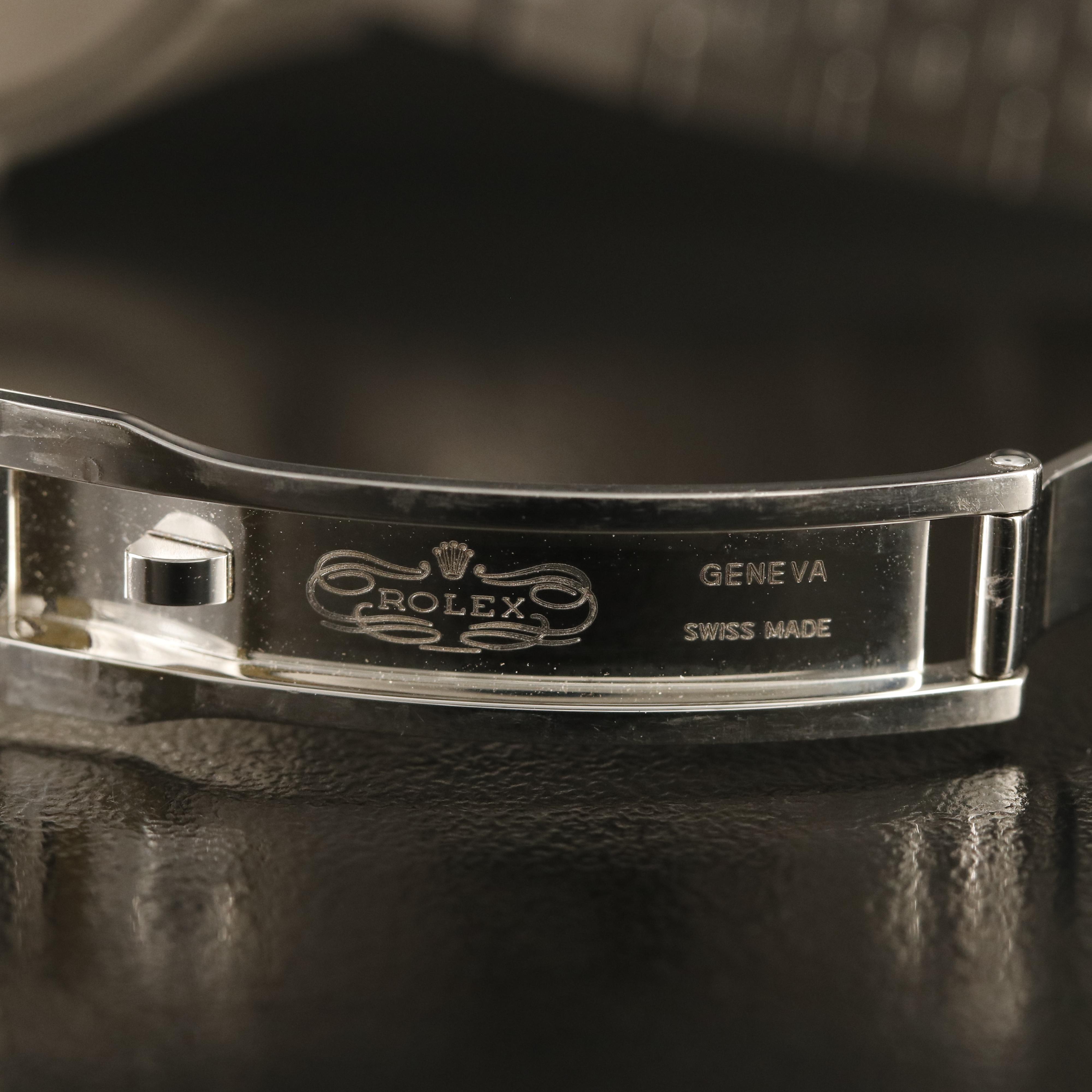 Rolex Datejust 18K and Stainless Steel Watch with Roman Dial