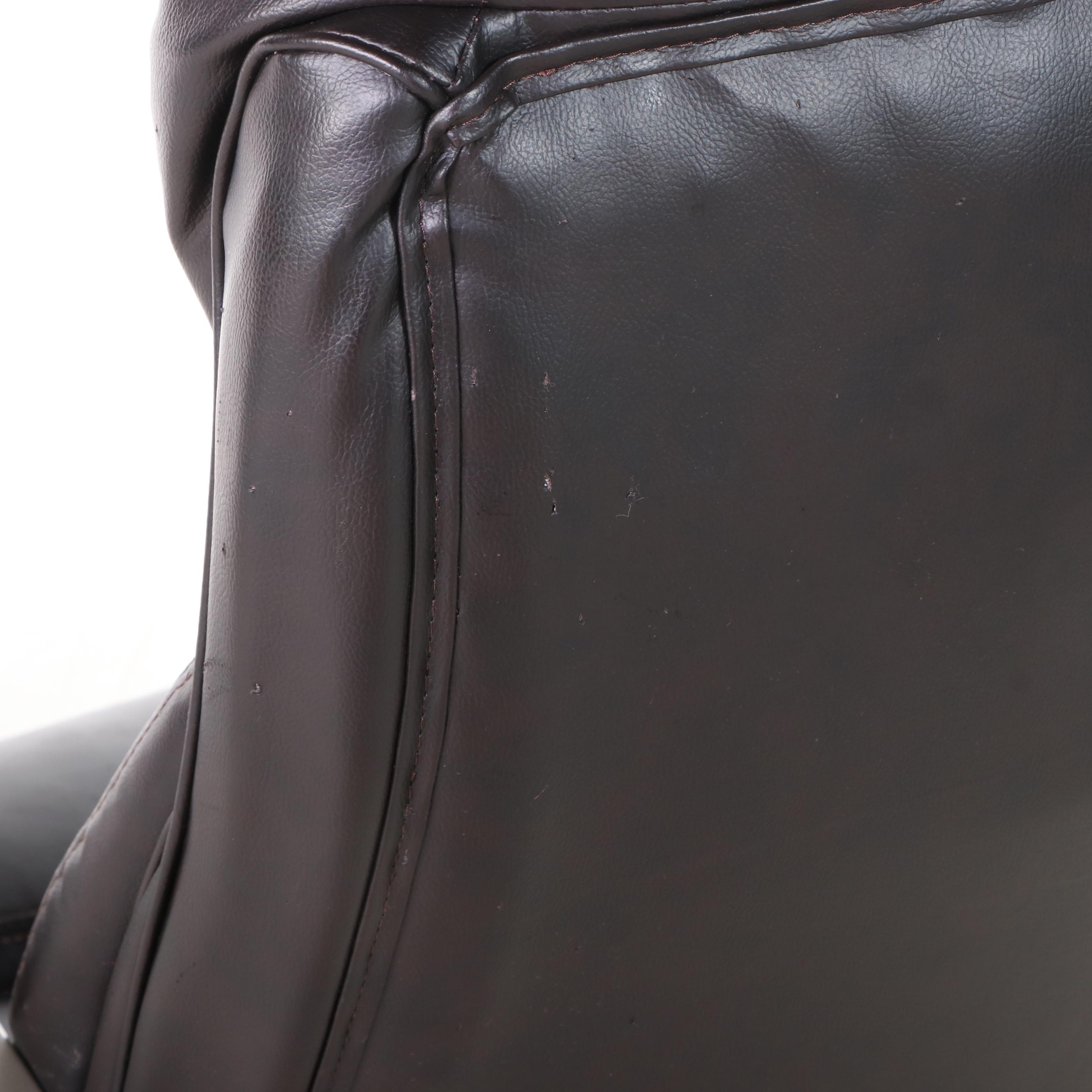 UE Furniture Co. Ltd. Faux-Leather Adjustable Swivel-Tilt Desk Chair