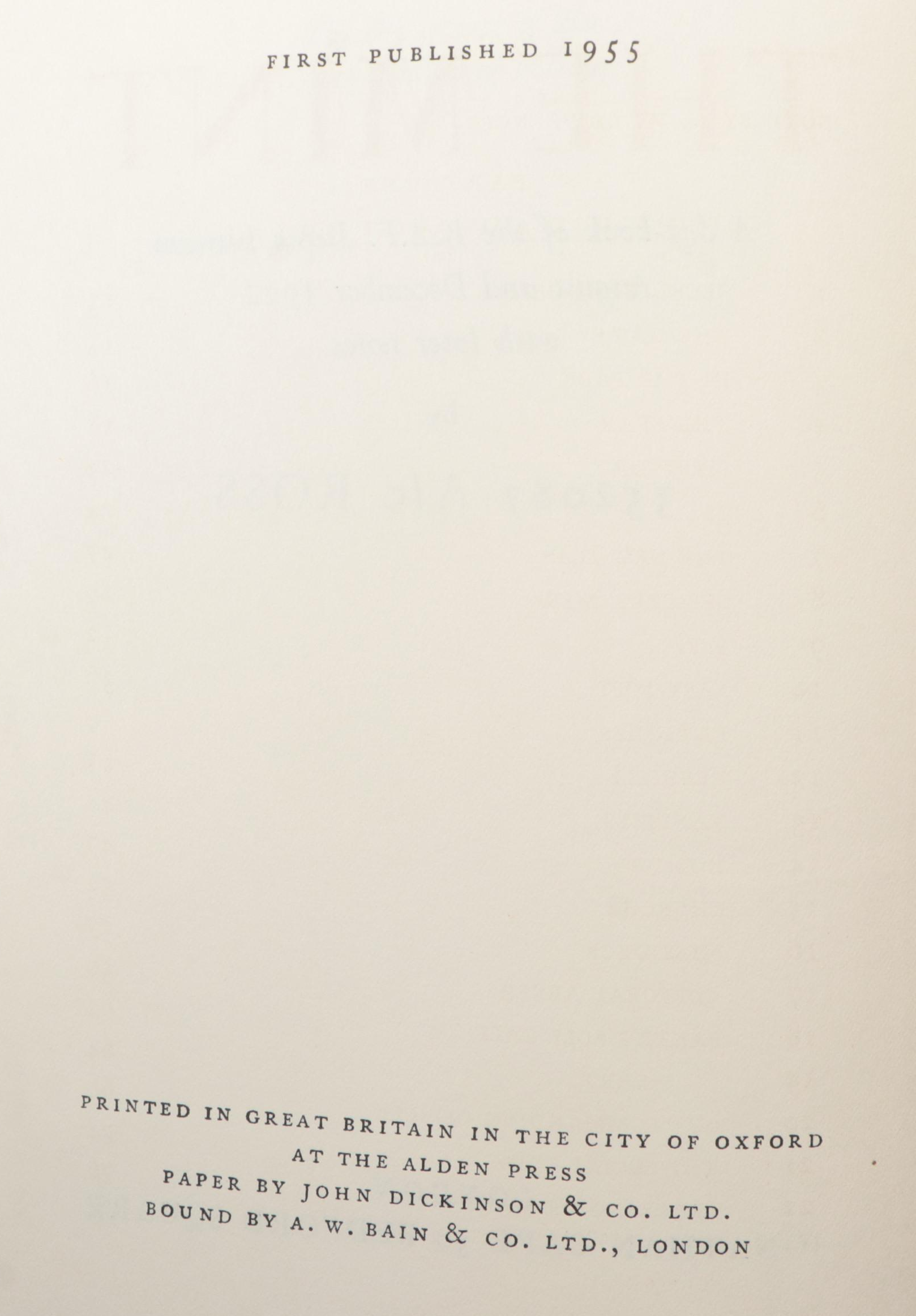 First Edition "The Mint" by T. E. Lawrence and More