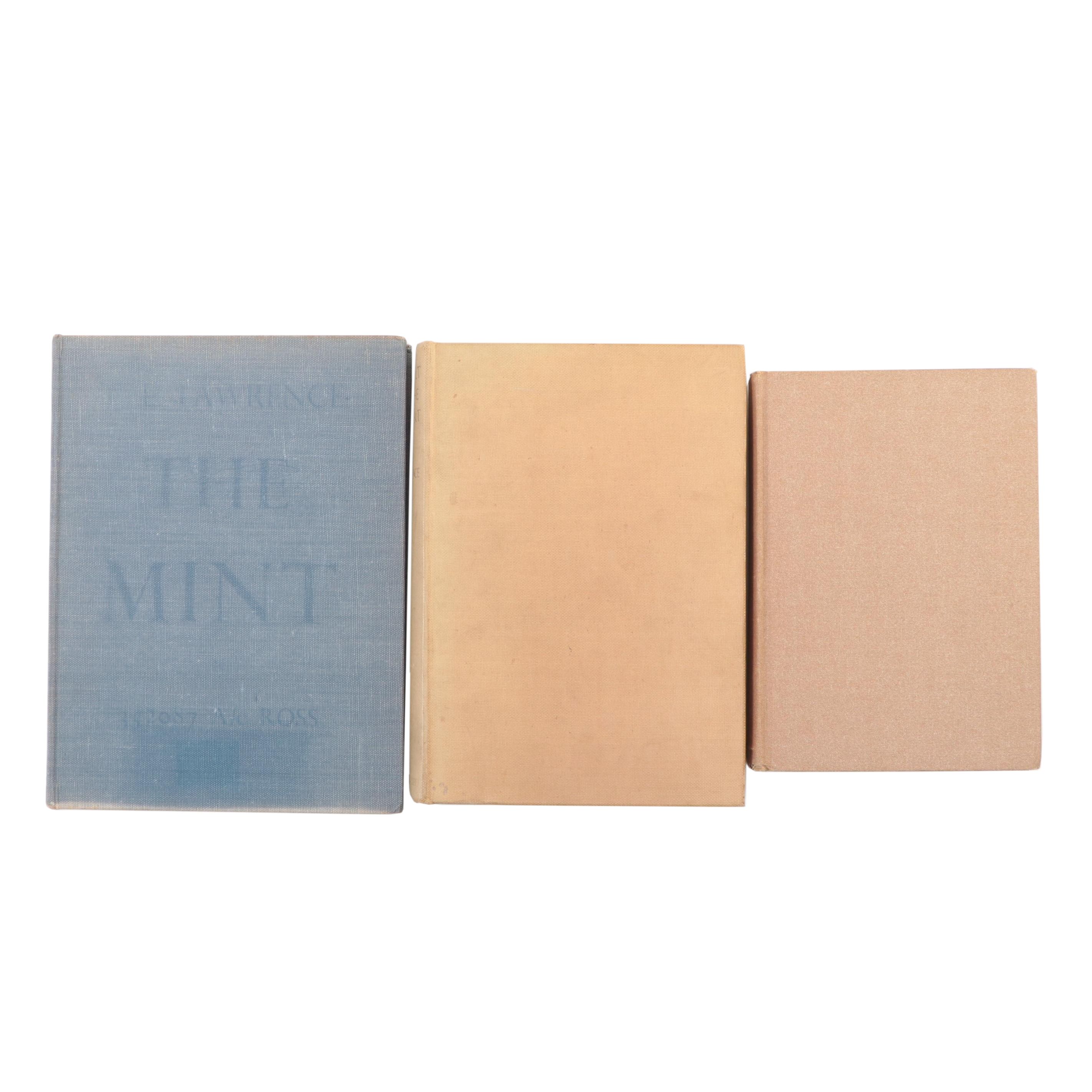 First Edition "The Mint" by T. E. Lawrence and More