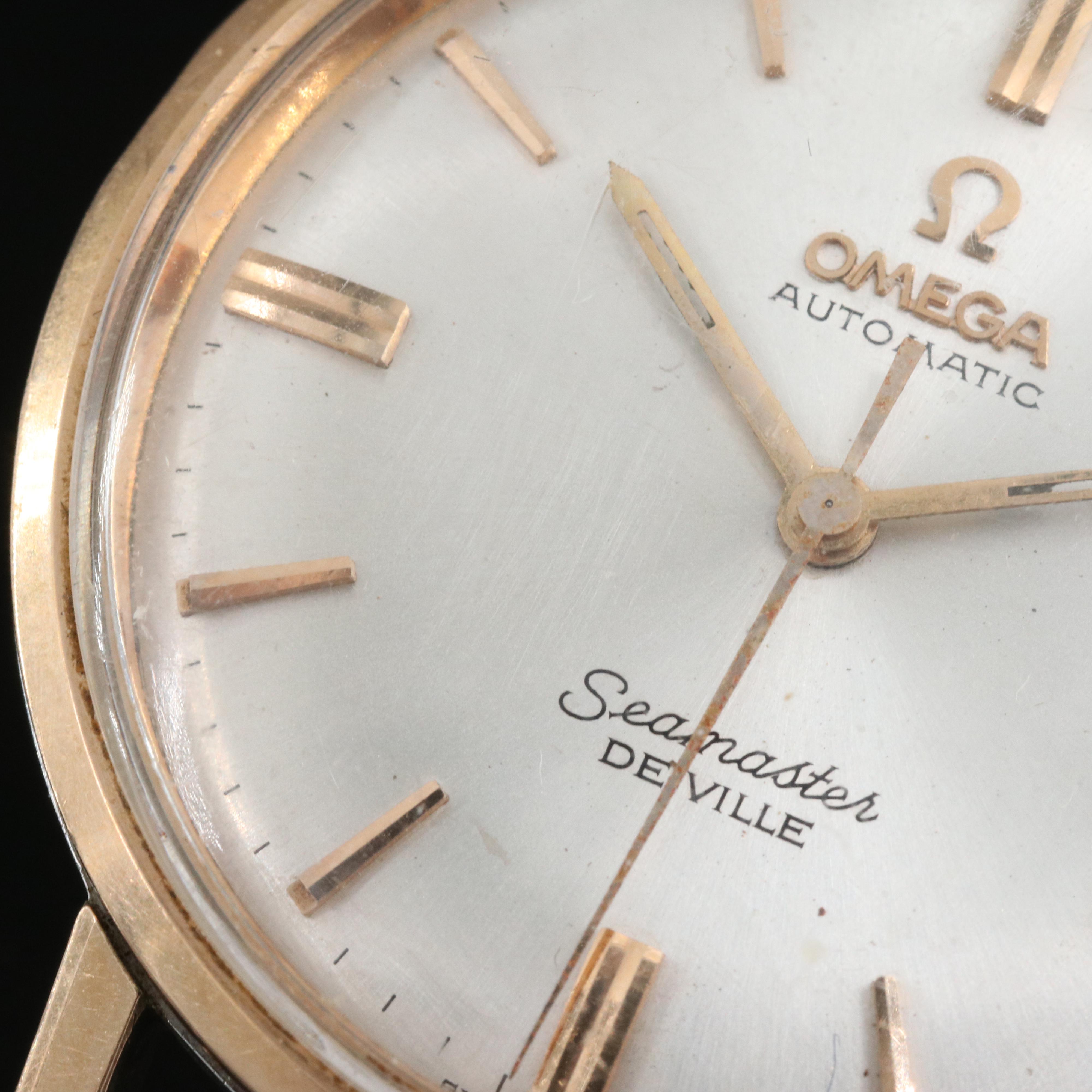 1965 18K and Stainless Steel Omega Seamaster Deville