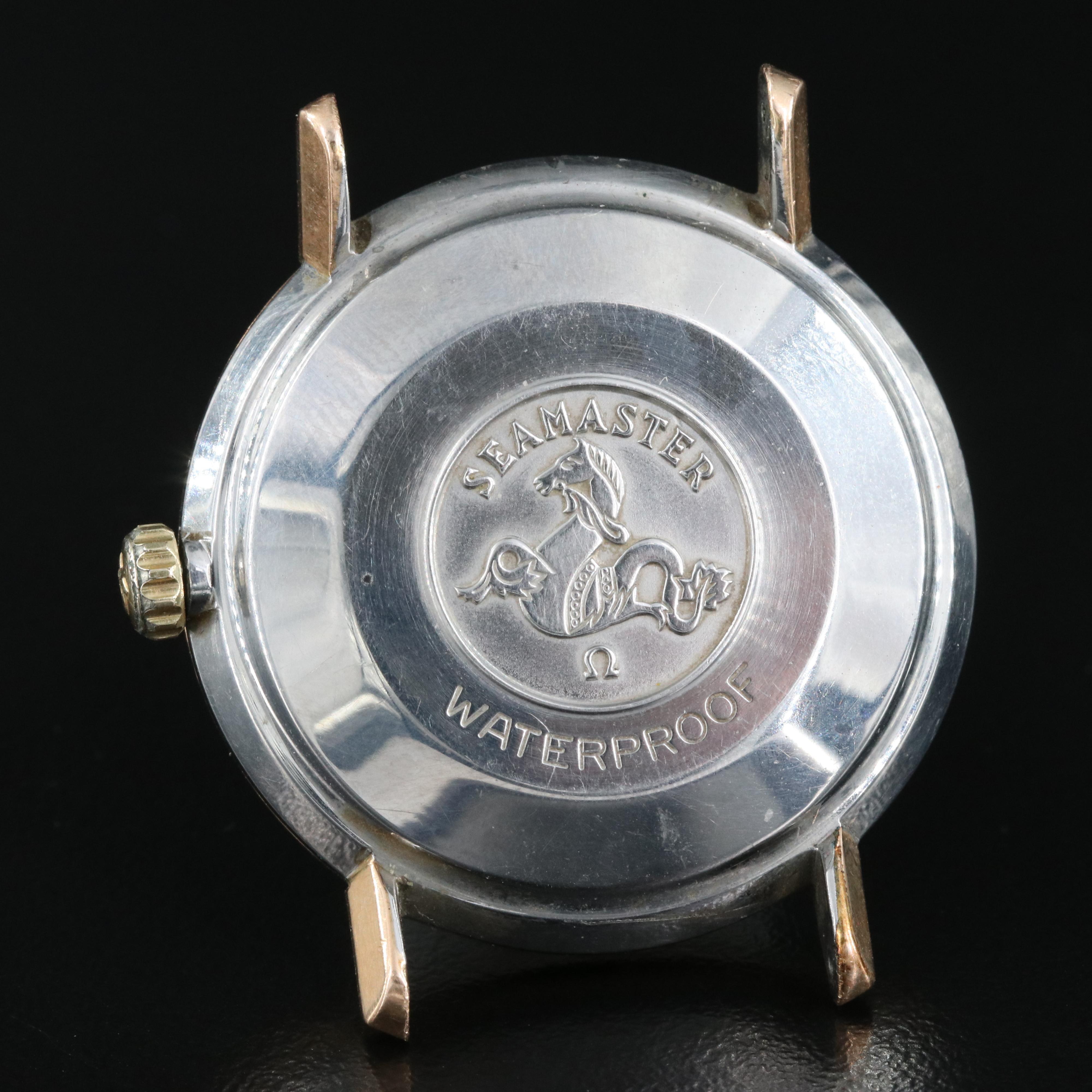 1965 18K and Stainless Steel Omega Seamaster Deville