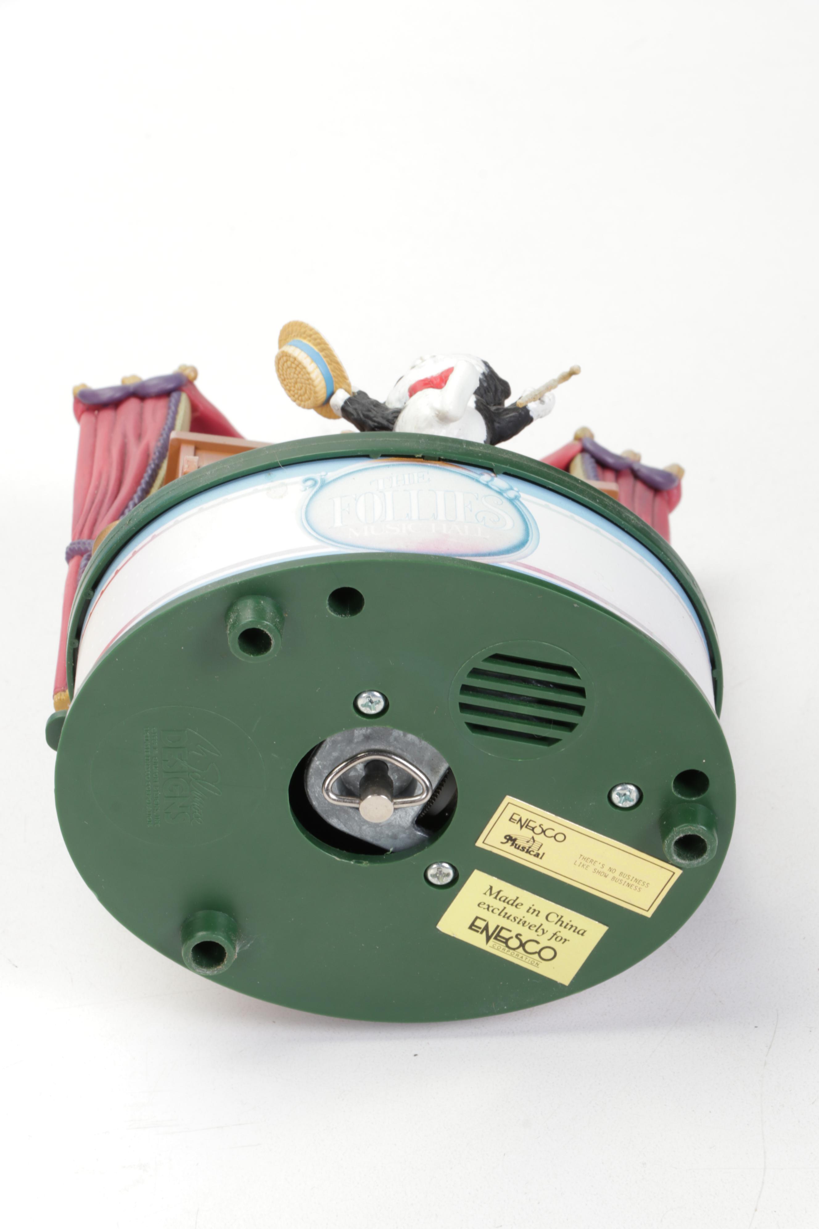 Schmid, Reuge and Enesco Cat Themed Music Boxes and Figurines