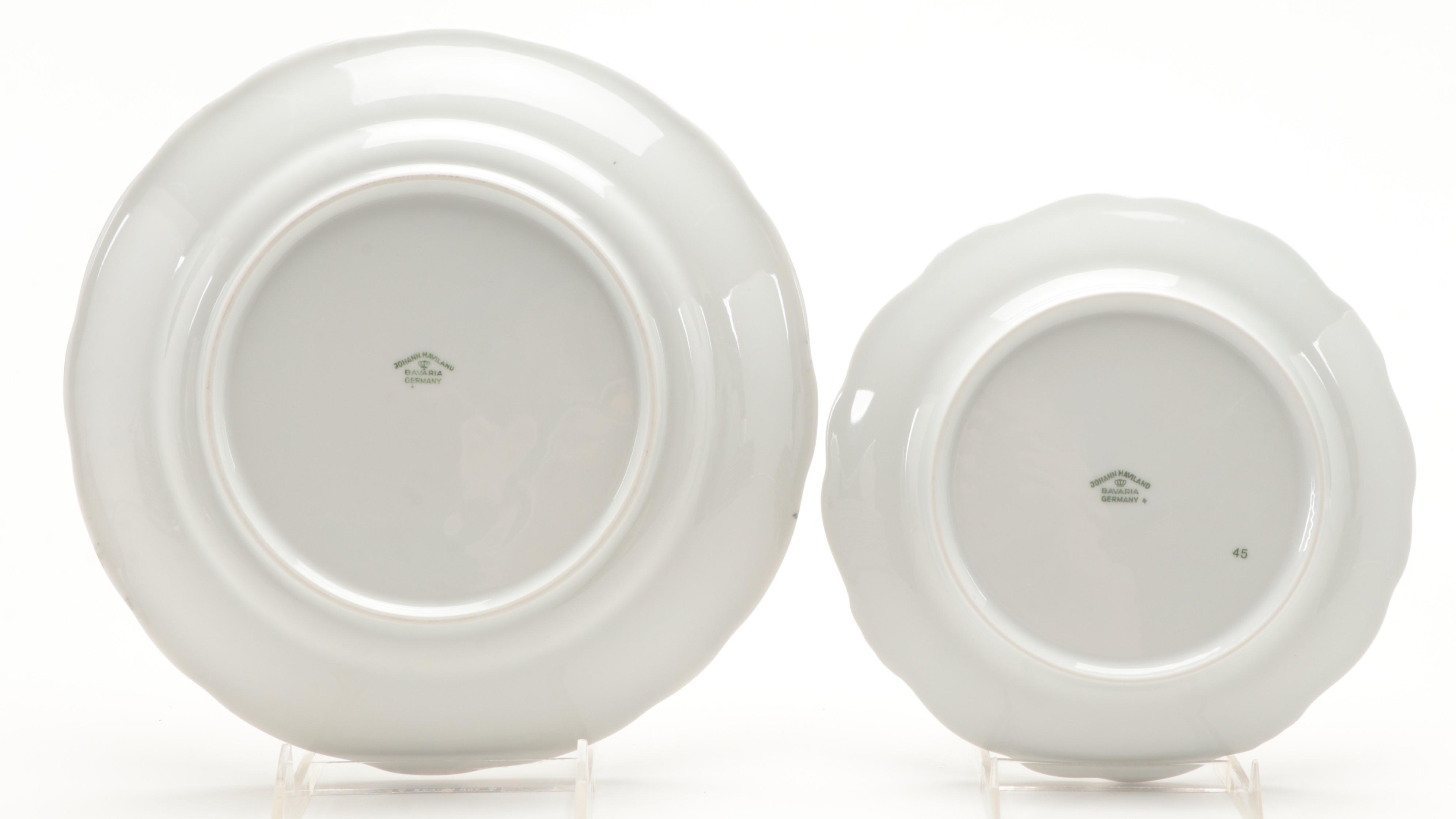 Johann Haviland "Blue Garland" Porcelain Dinnerware, 1953–1990