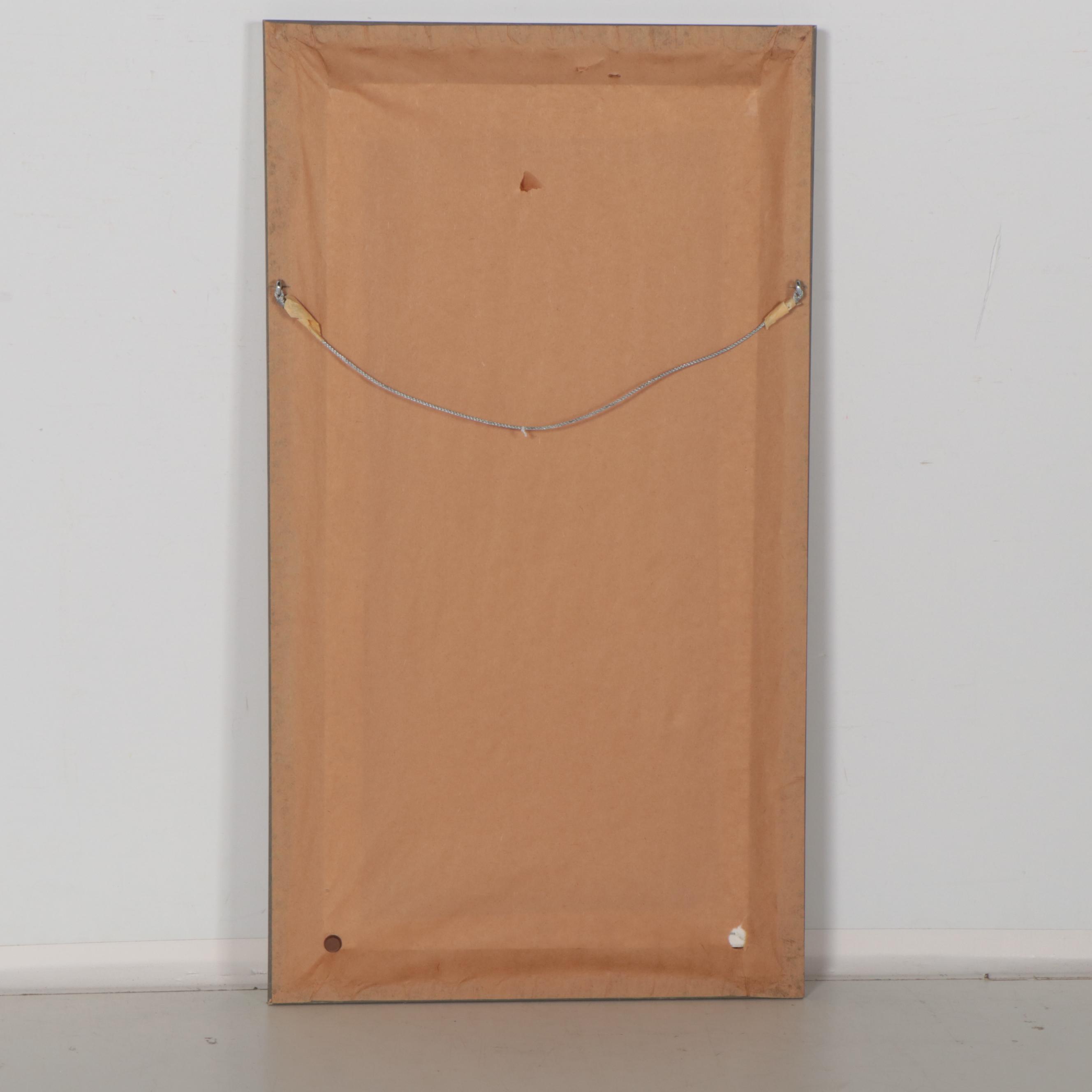 Carolyn Callis Oil Painting of Garden Sculpture, Circa 2005