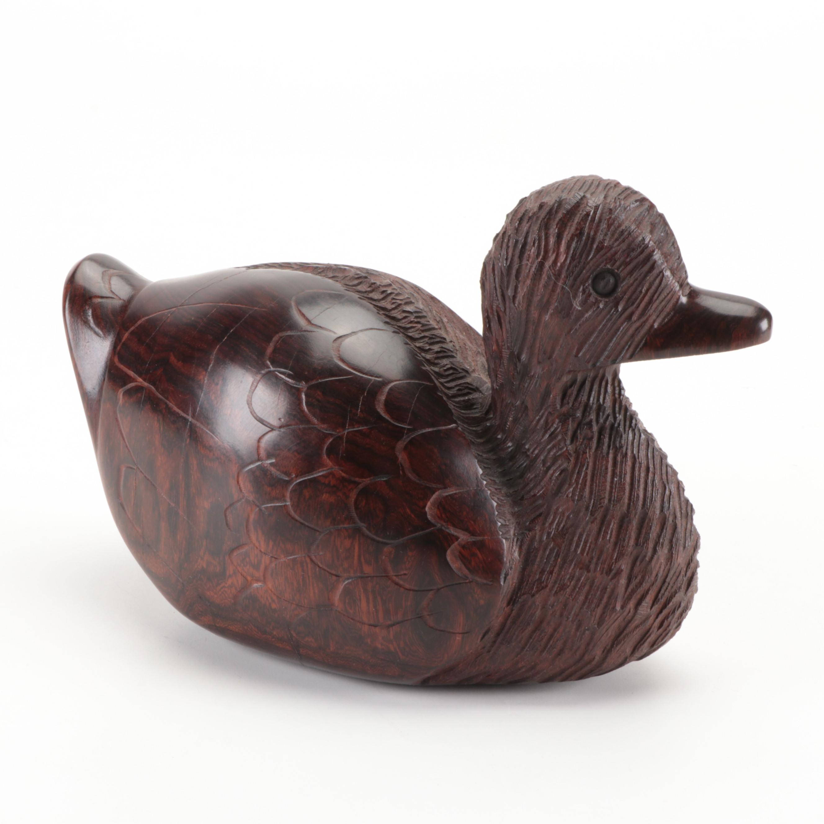 Ducks Unlimited Lac La Croix Collection and Other Carved Wood Duck Figurines