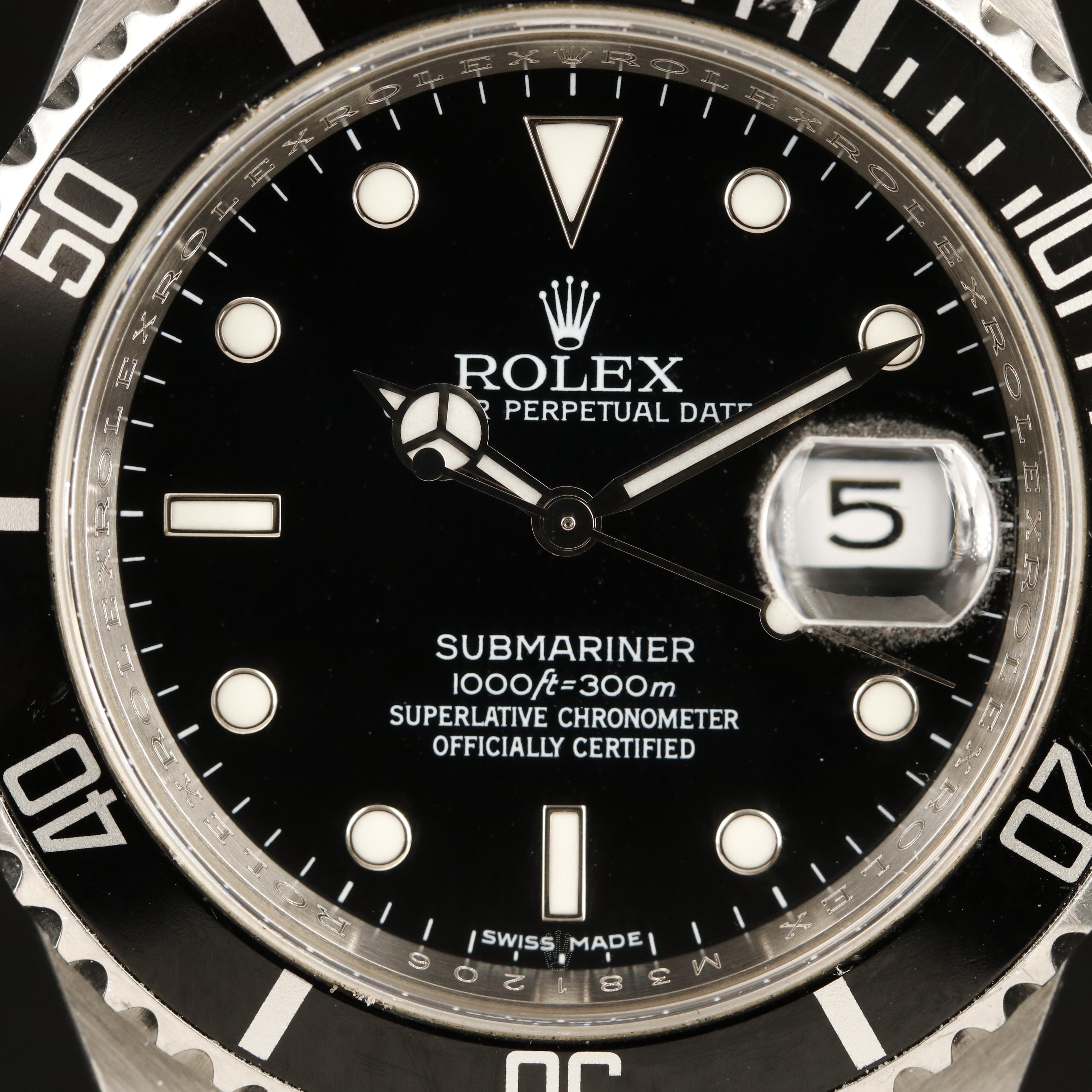 2007 Rolex Submariner Date Watch