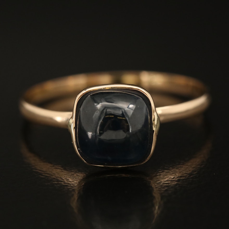 14K 2.80 CT Sapphire Ring