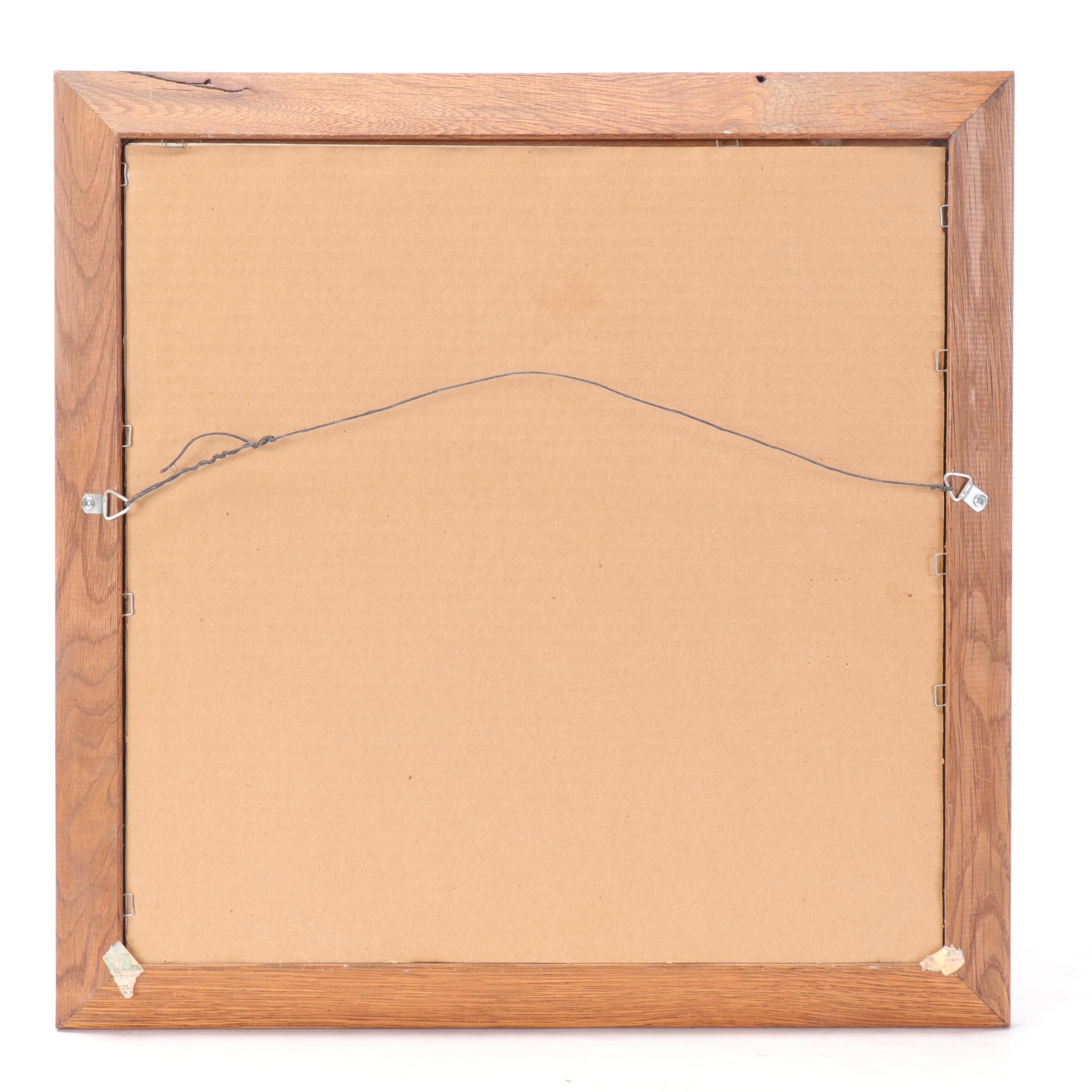 Miller High Life Advertisement Bar Mirror and Tip Tray