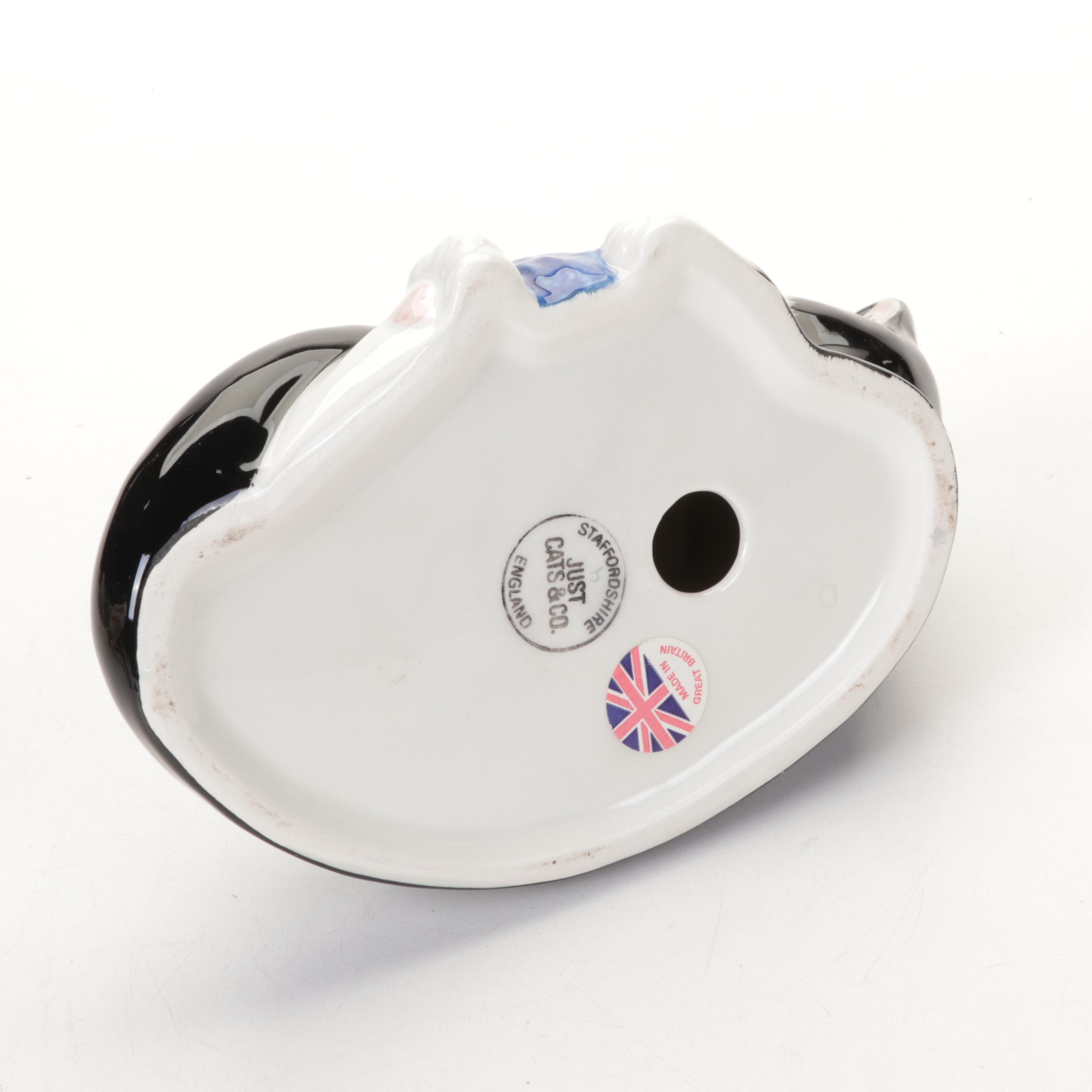 Lladro "Surprised" & "Attentive" Cat Figurines, Bing & Grondahl Plates, and More