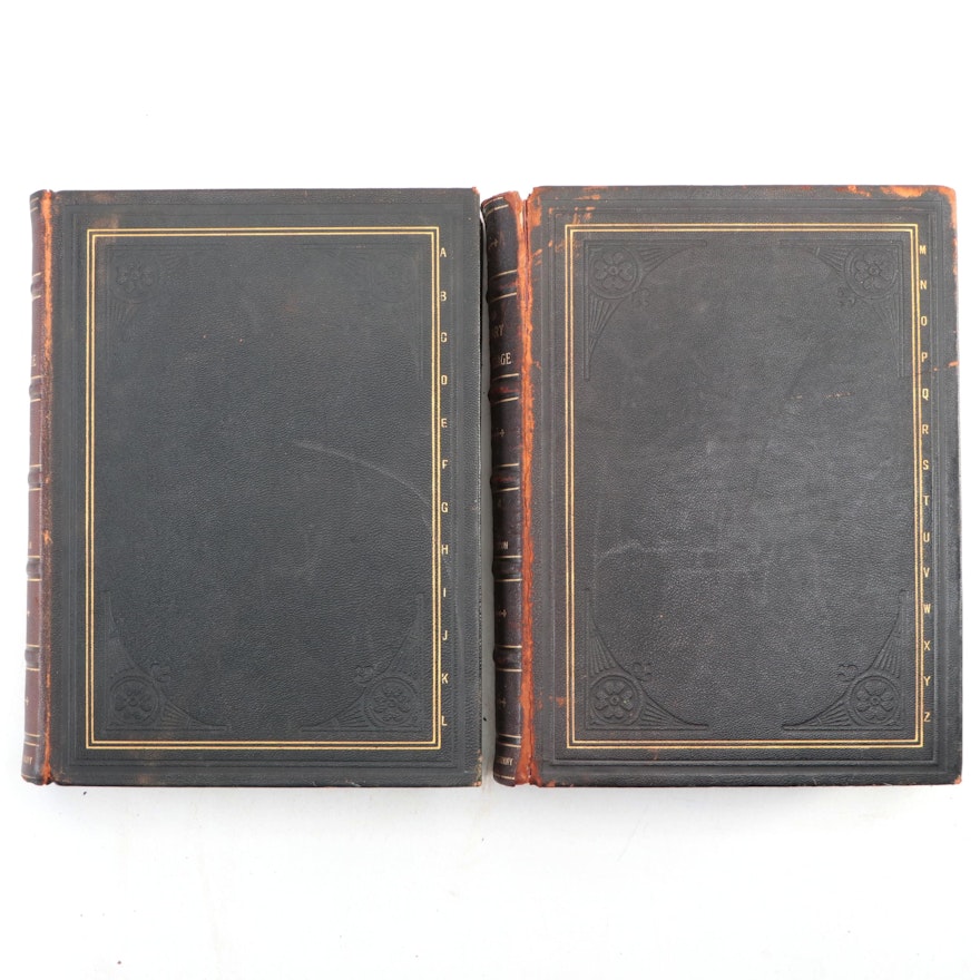 "A Standard Dictionary of the English Language" Complete Two-Volume Set, 1894