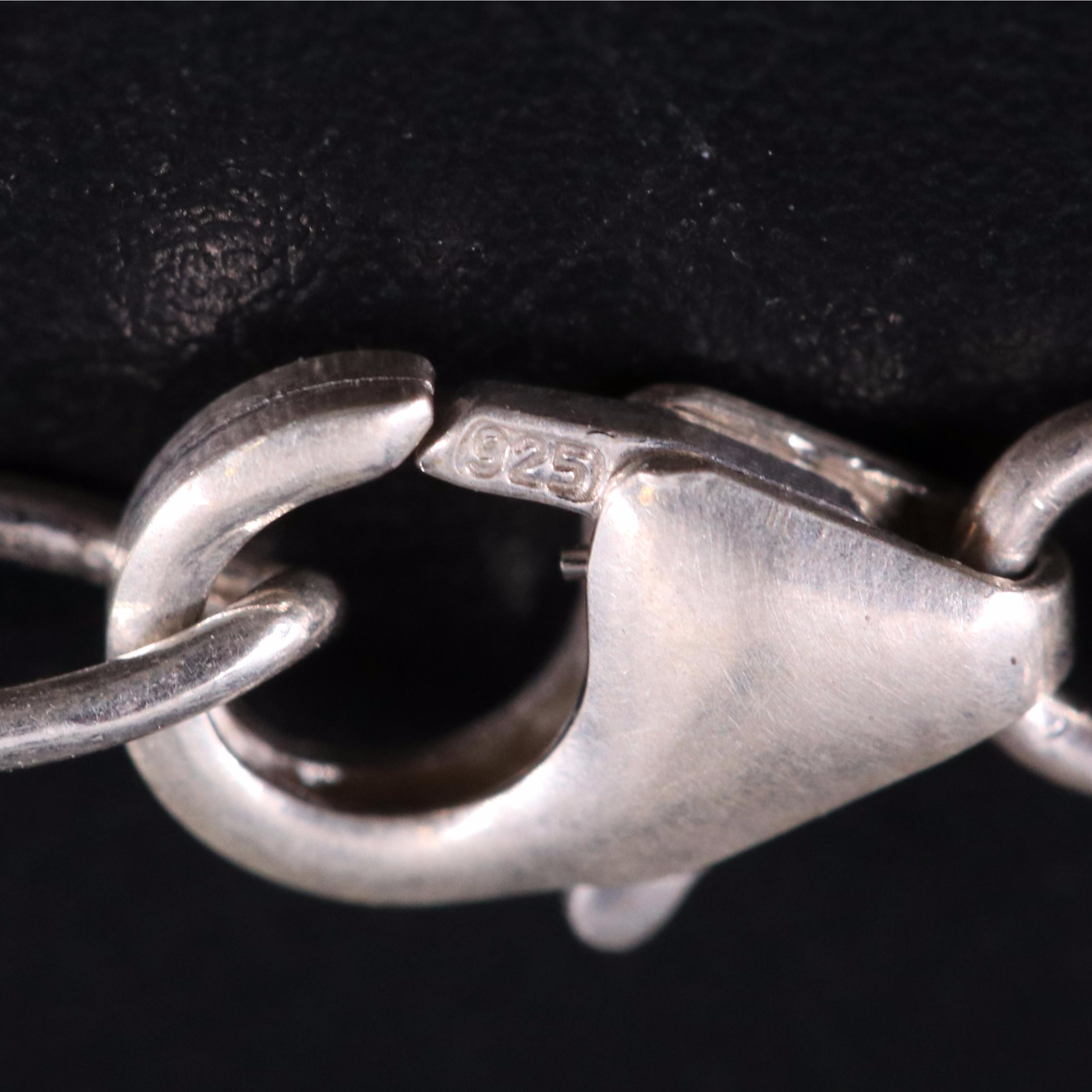 Sterling Silver Gemstone Necklace Collection