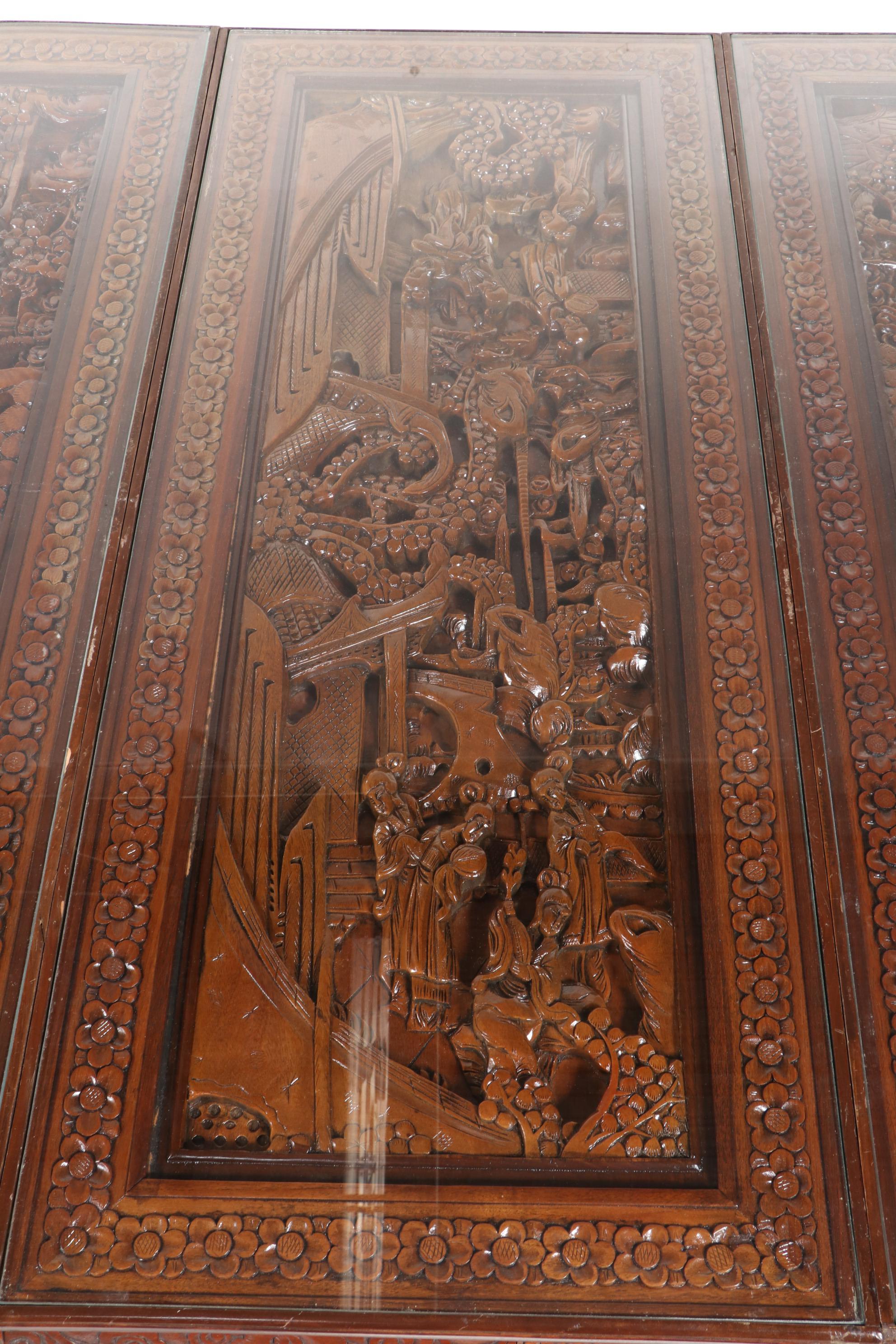 Dragon Carved Korean Dining Set