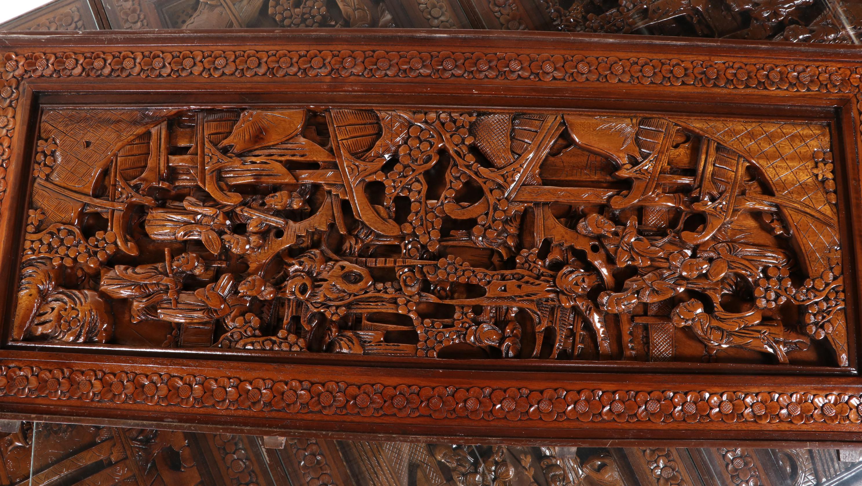 Dragon Carved Korean Dining Set