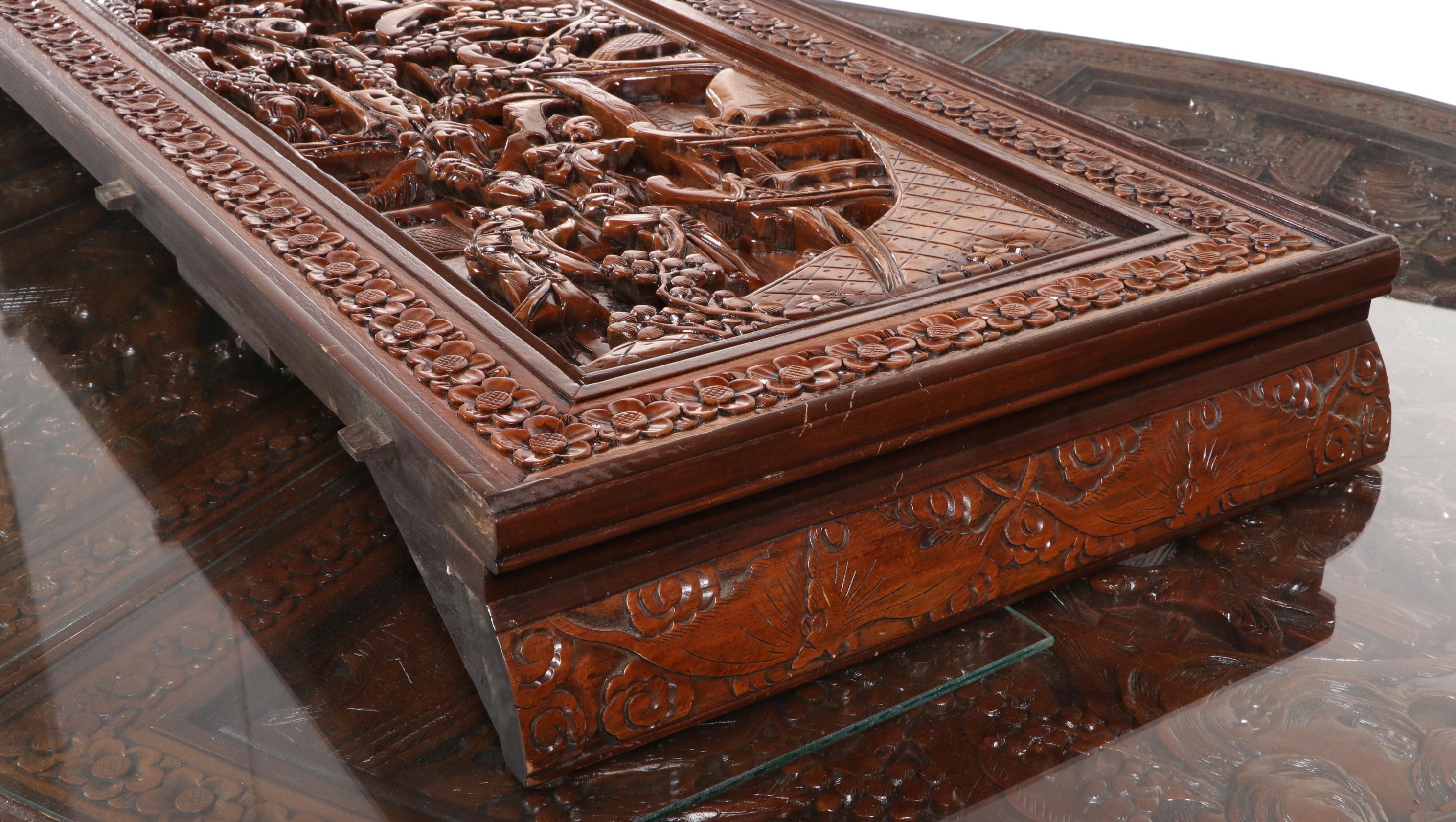 Dragon Carved Korean Dining Set