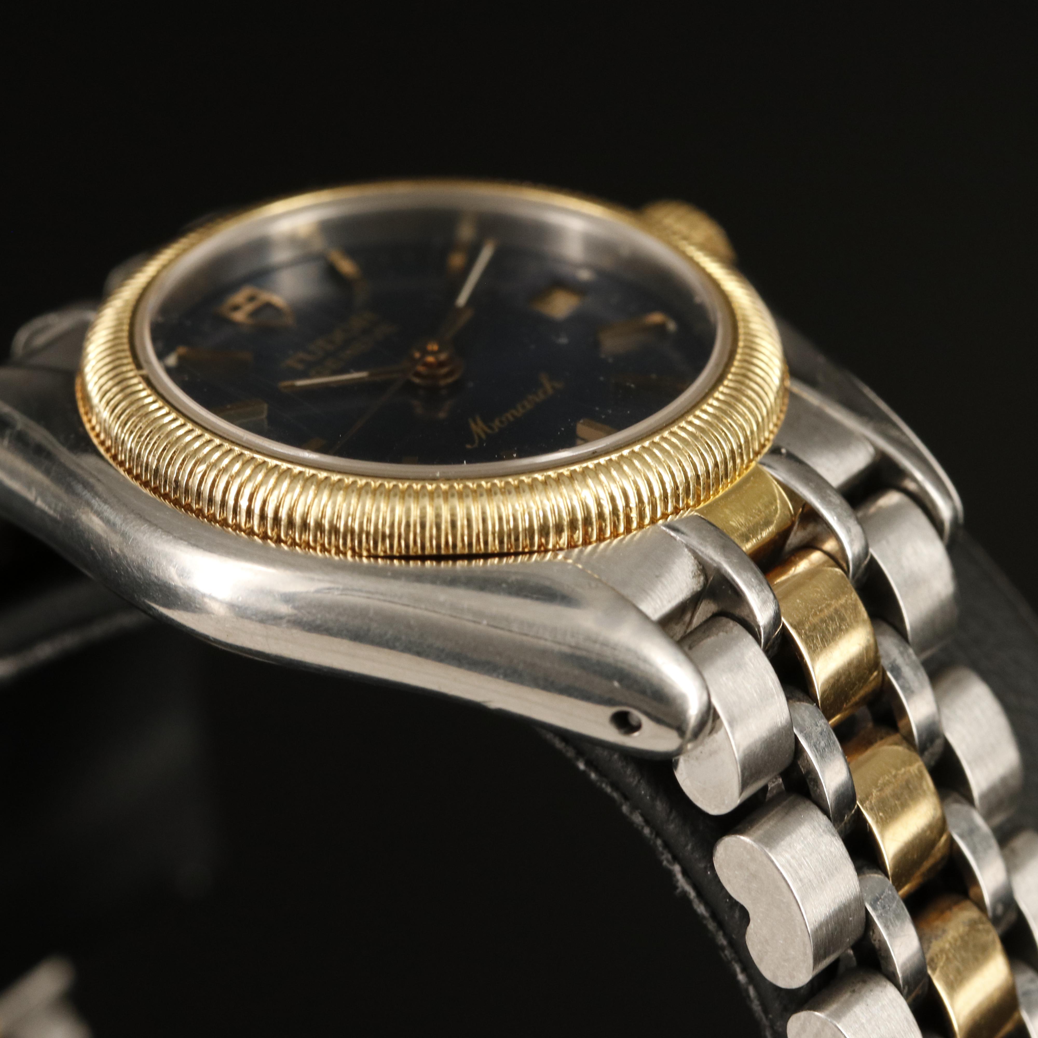 Tudor Geneve Monarch Two-Tone Quartz Watch