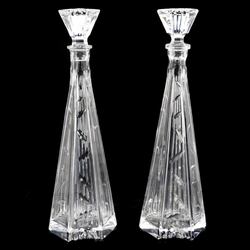 Baccarat Crystal Wine Decanters