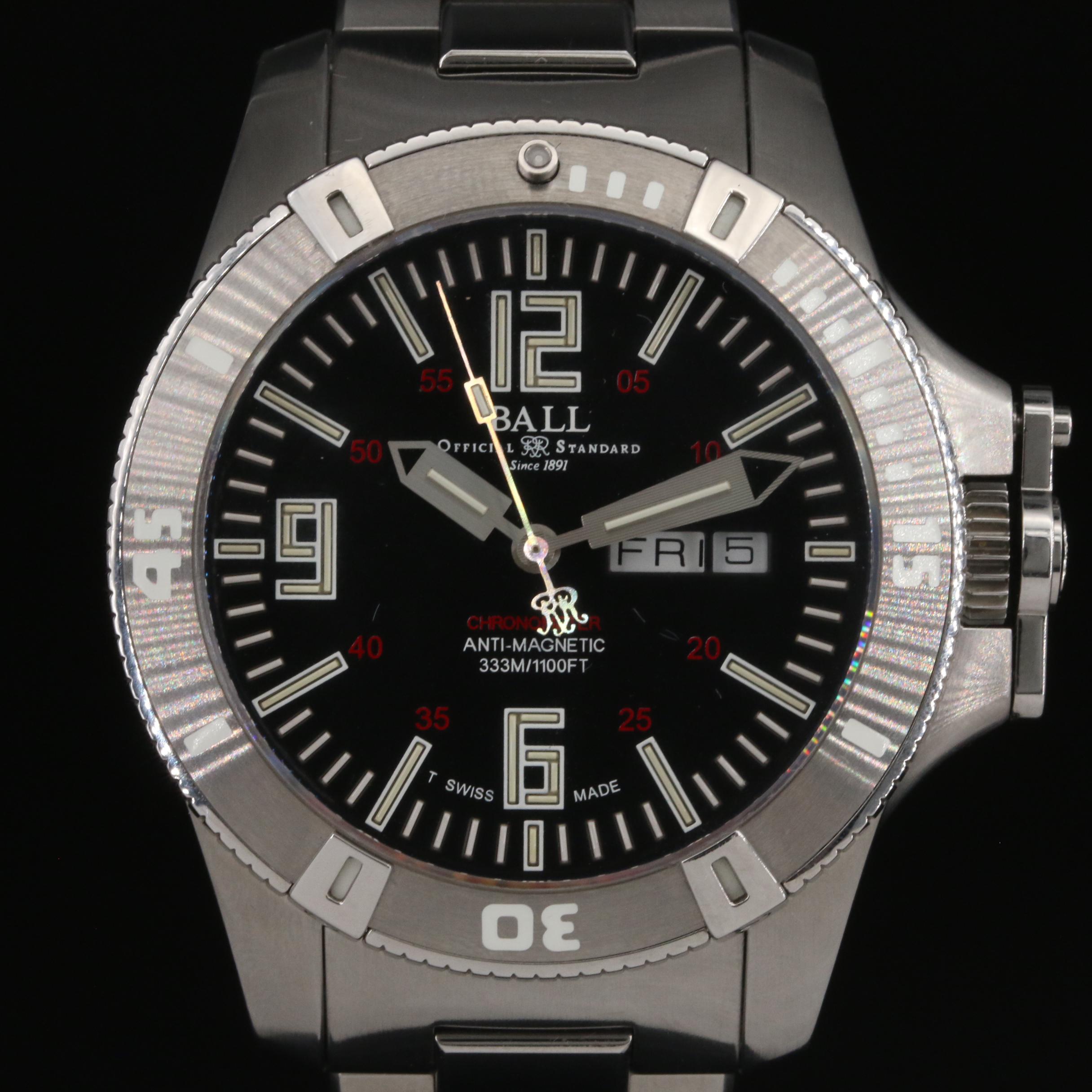 Ball Engineer Hydrocarbon Spacemaster Stainless Steel Automatic Watch