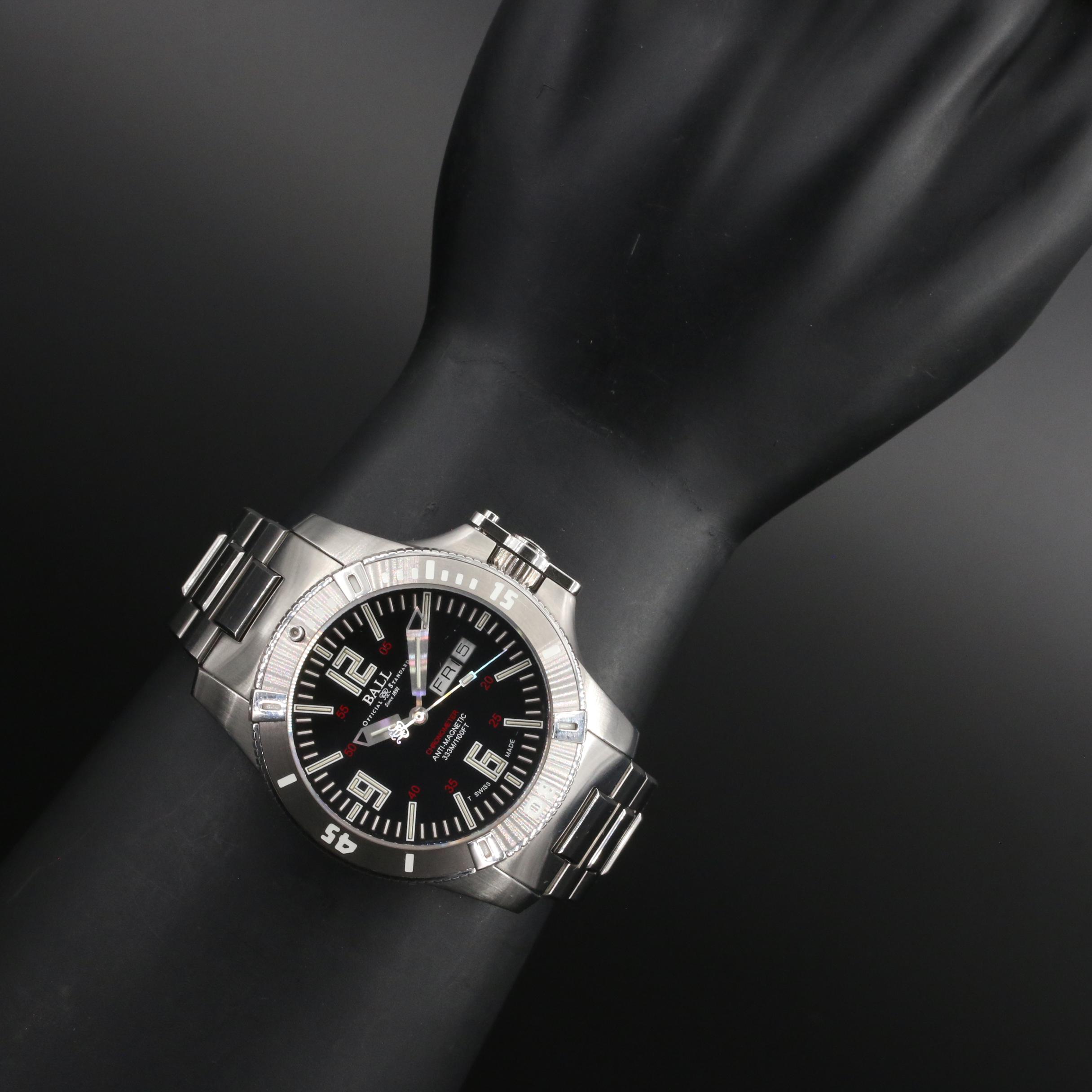 Ball Engineer Hydrocarbon Spacemaster Stainless Steel Automatic Watch