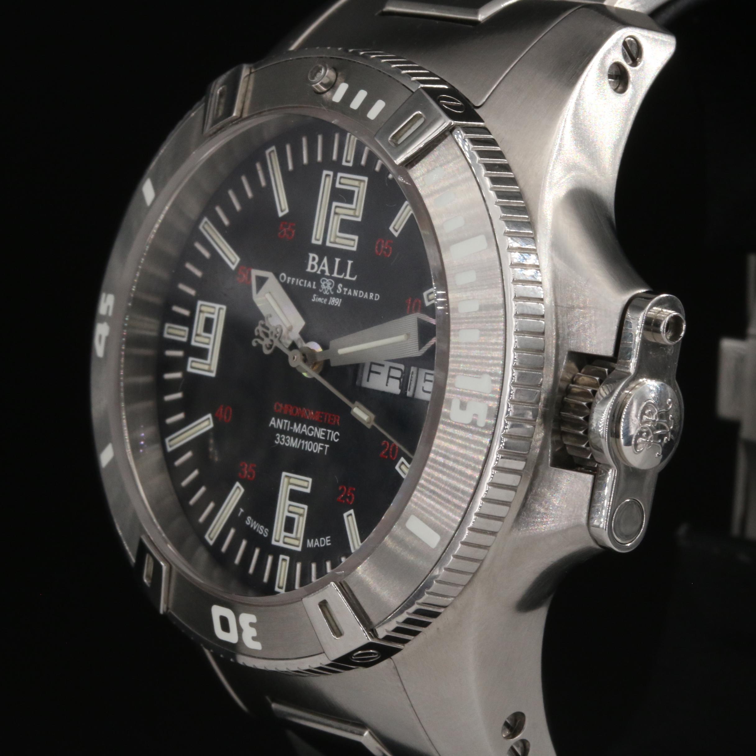 Ball Engineer Hydrocarbon Spacemaster Stainless Steel Automatic Watch