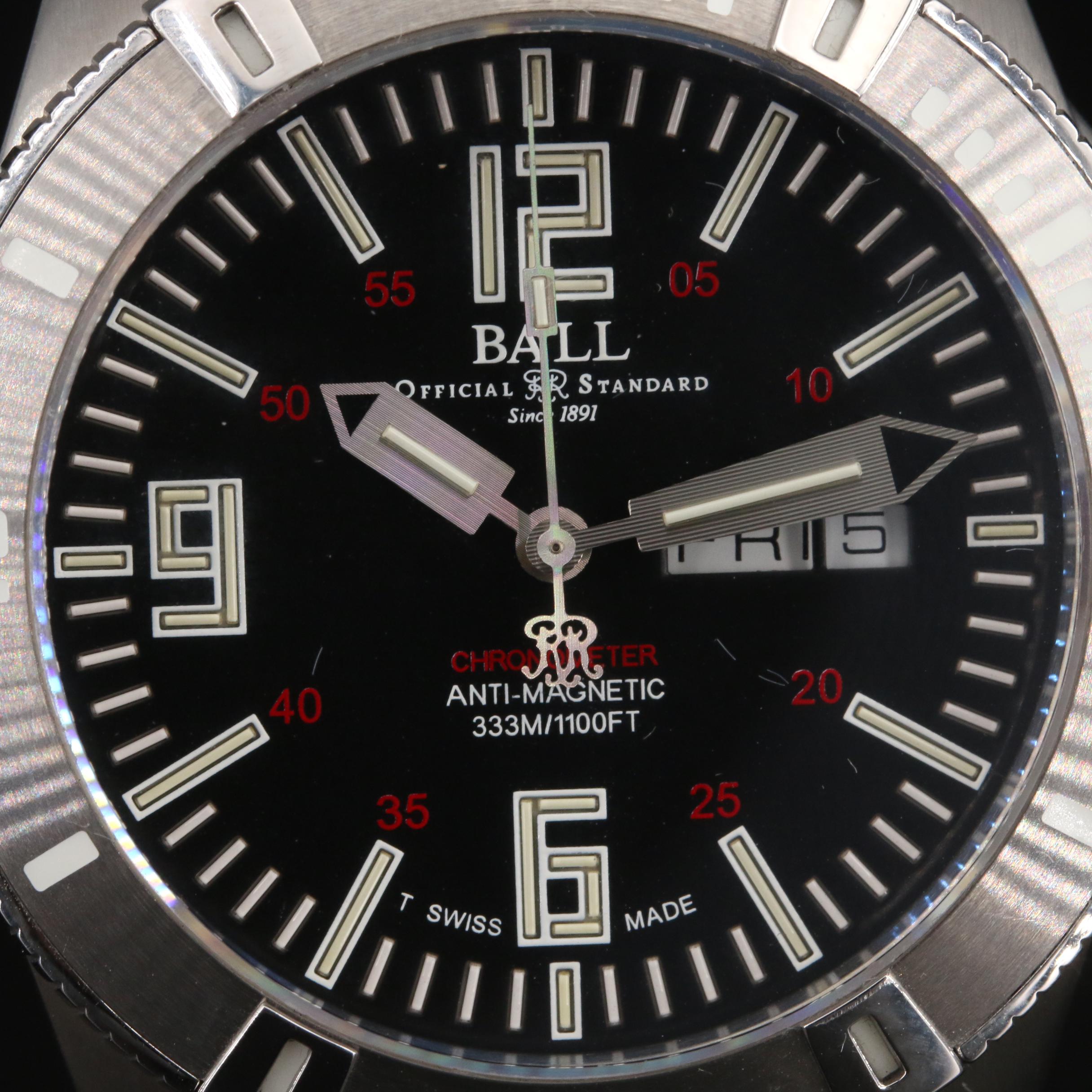 Ball Engineer Hydrocarbon Spacemaster Stainless Steel Automatic Watch