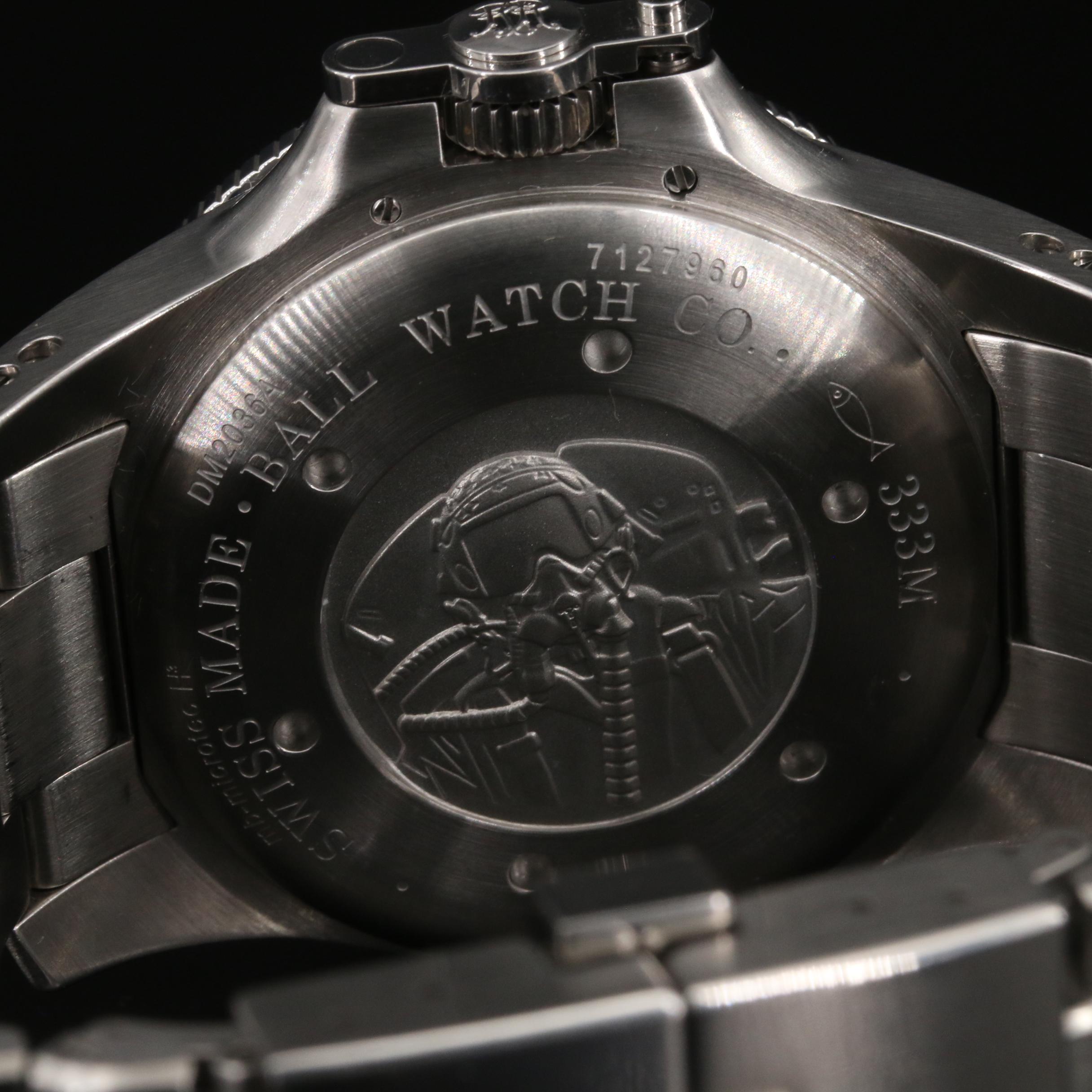 Ball Engineer Hydrocarbon Spacemaster Stainless Steel Automatic Watch