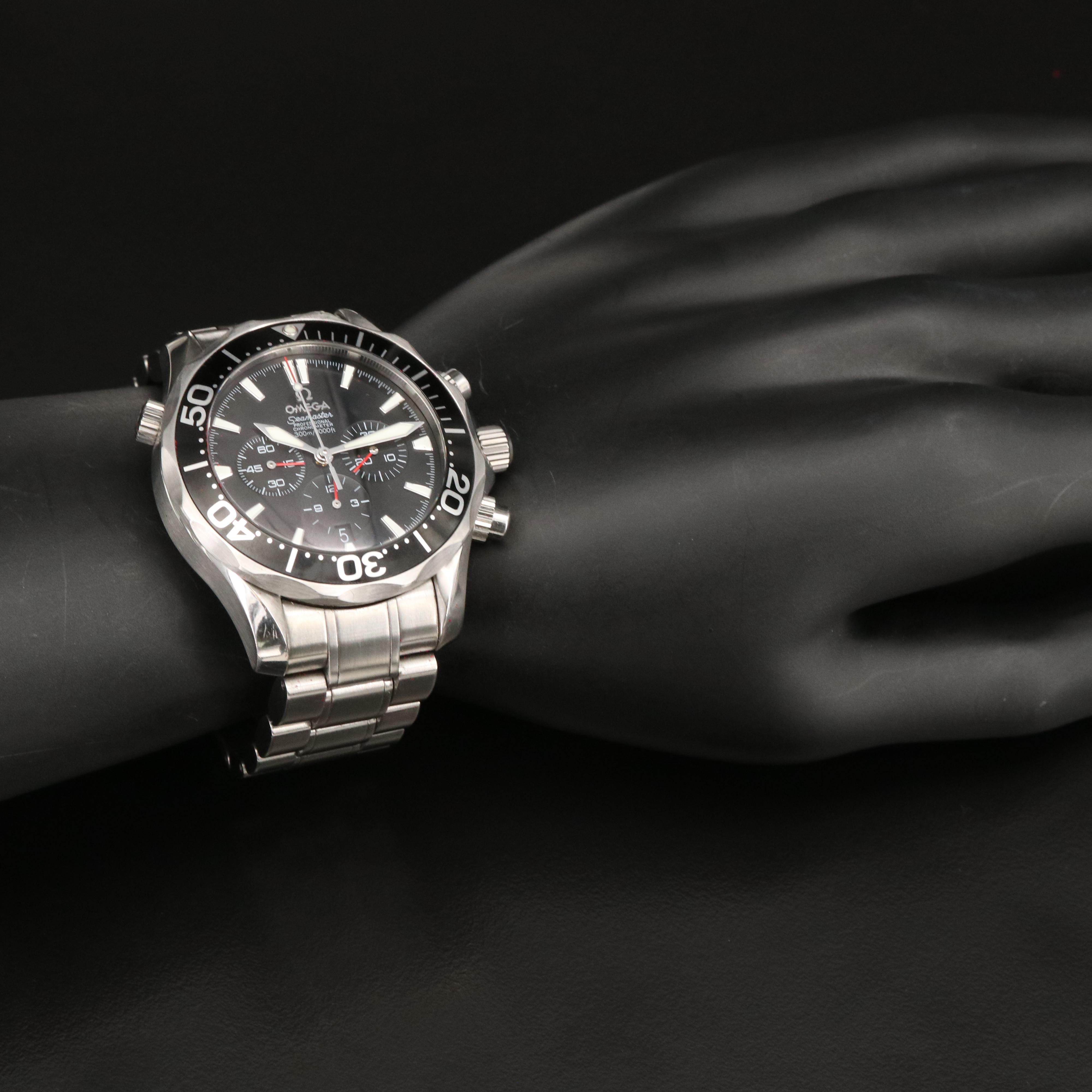 2006 Omega Seamaster "America's Cup" 300 Meters Chronograph Watch