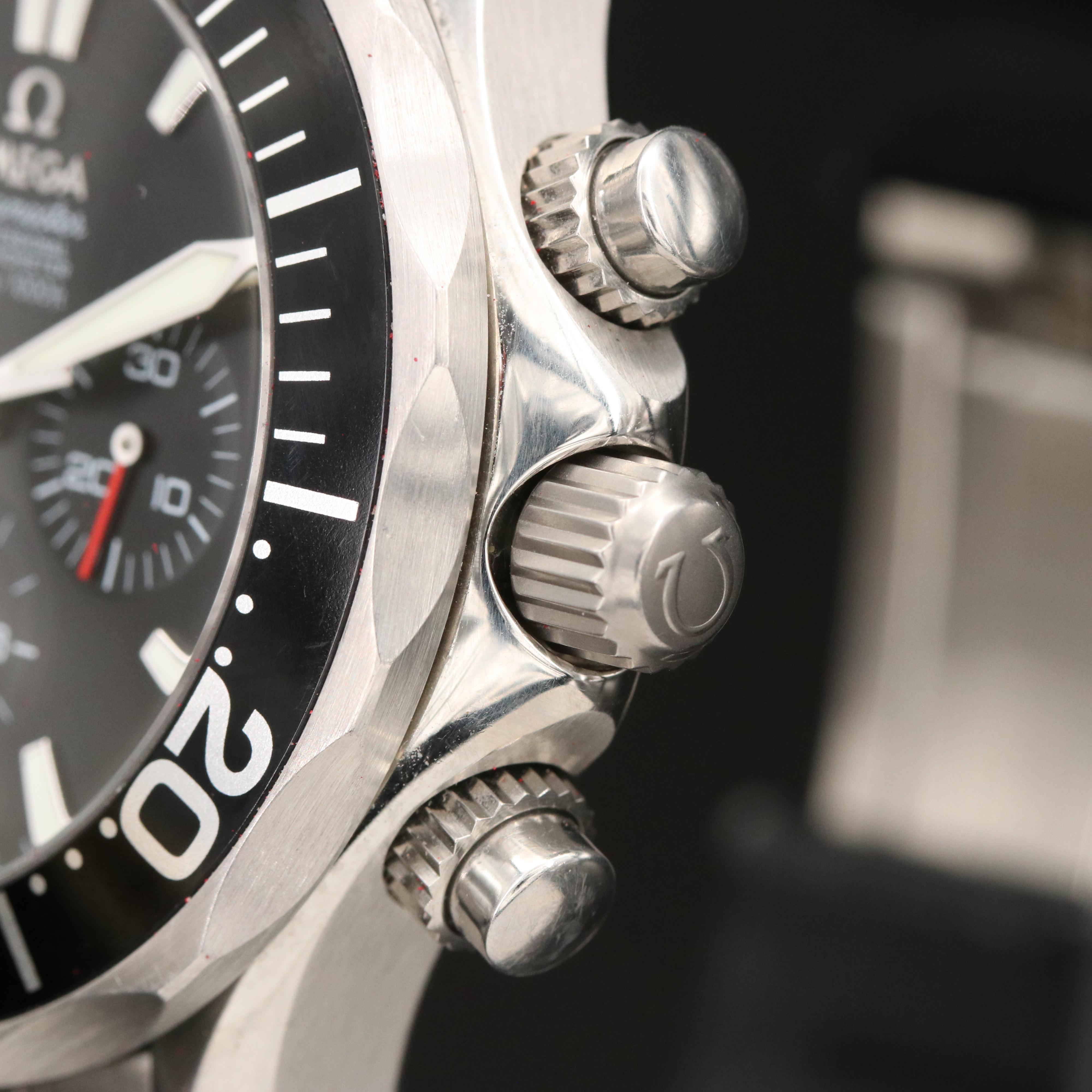 2006 Omega Seamaster "America's Cup" 300 Meters Chronograph Watch