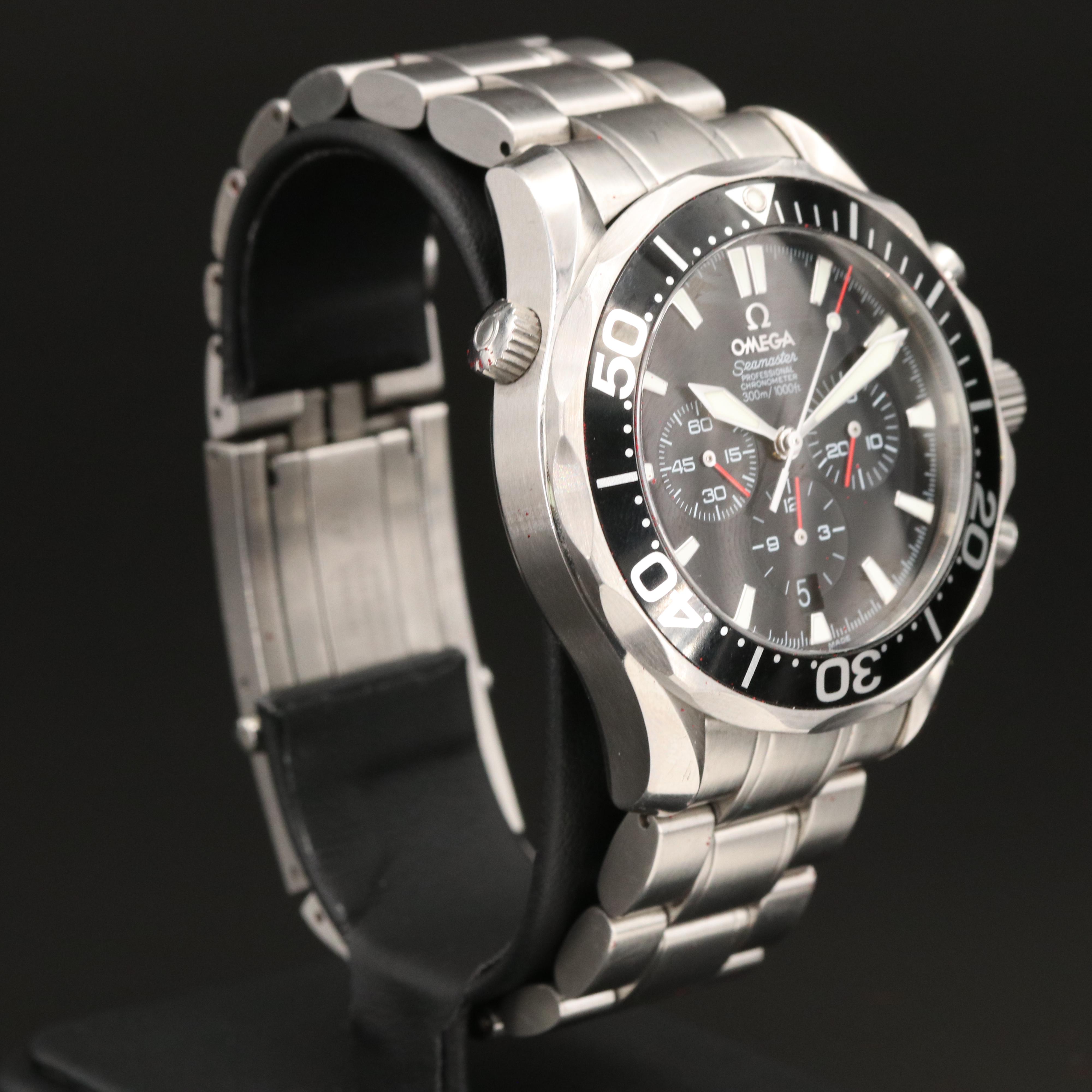 2006 Omega Seamaster "America's Cup" 300 Meters Chronograph Watch