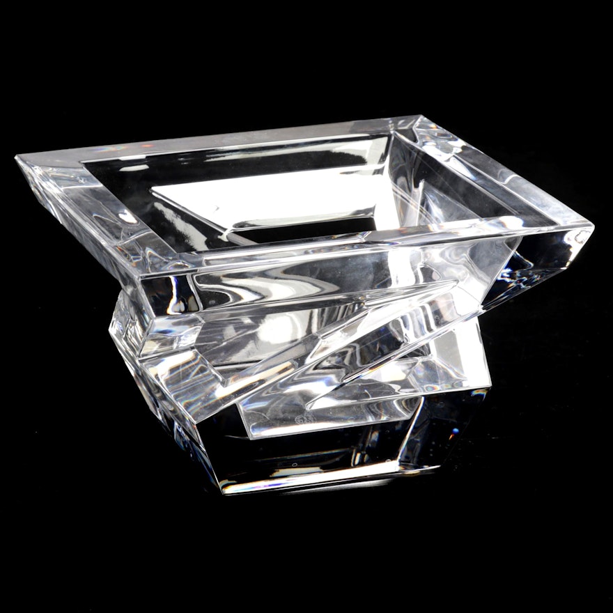 Baccarat Crystal "Architecture" Vase