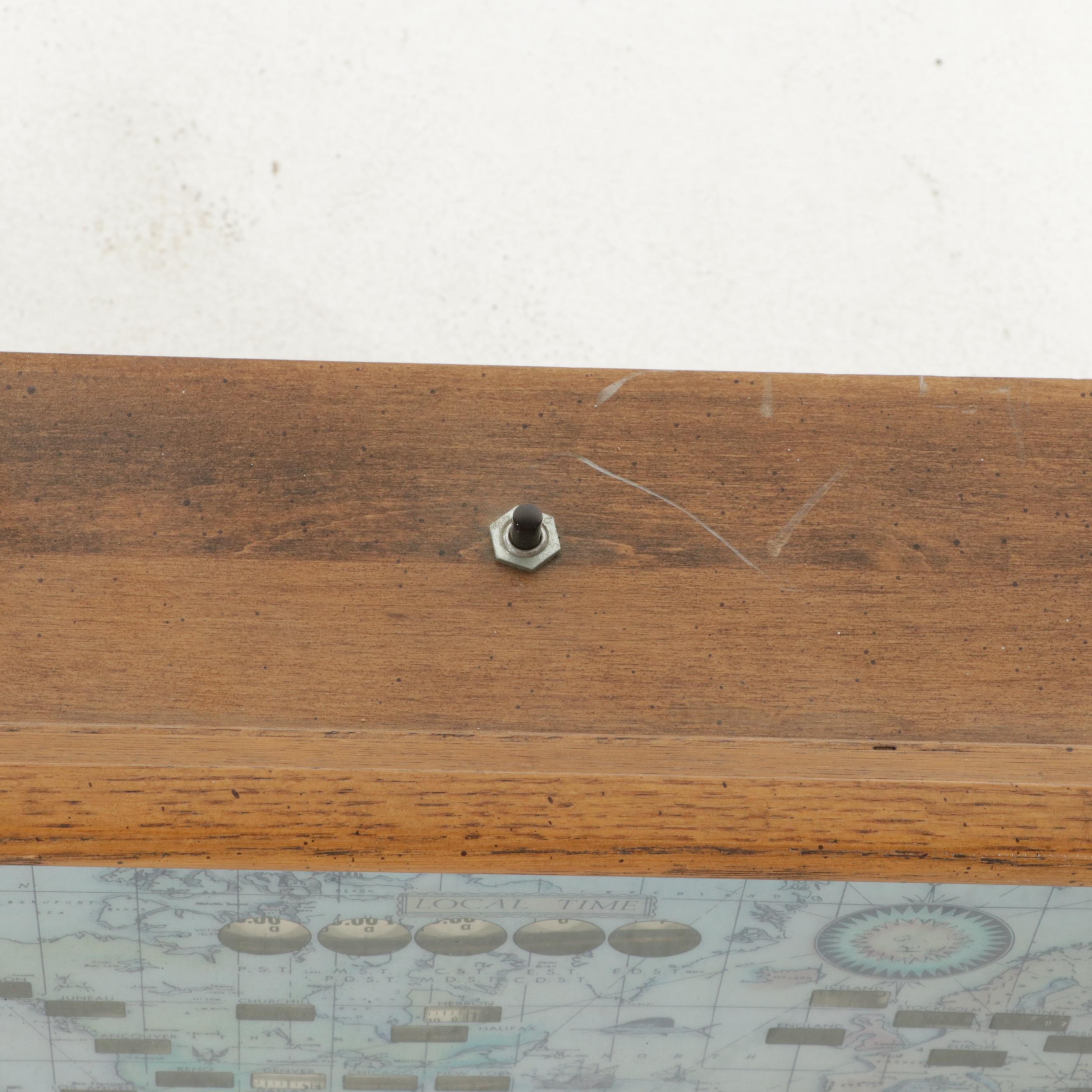 Howard Miller World Time Wall Clock