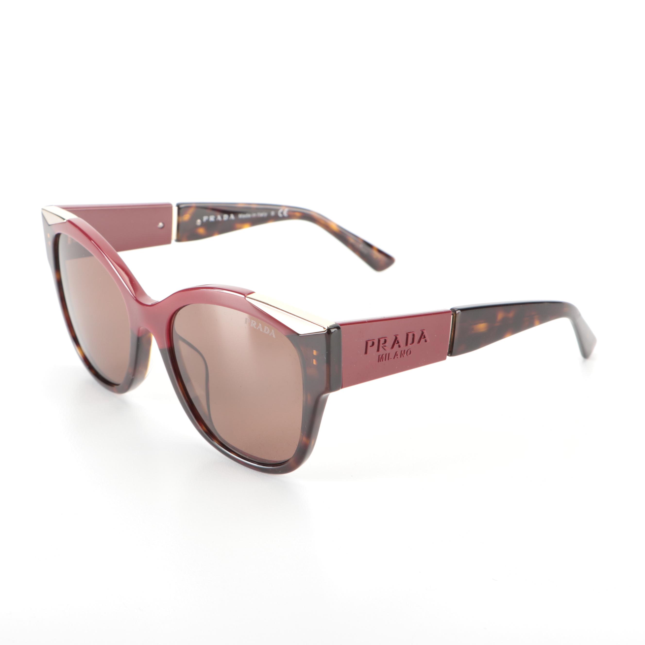 Prada SPR 02W-F Multicolor Sunglasses with Case