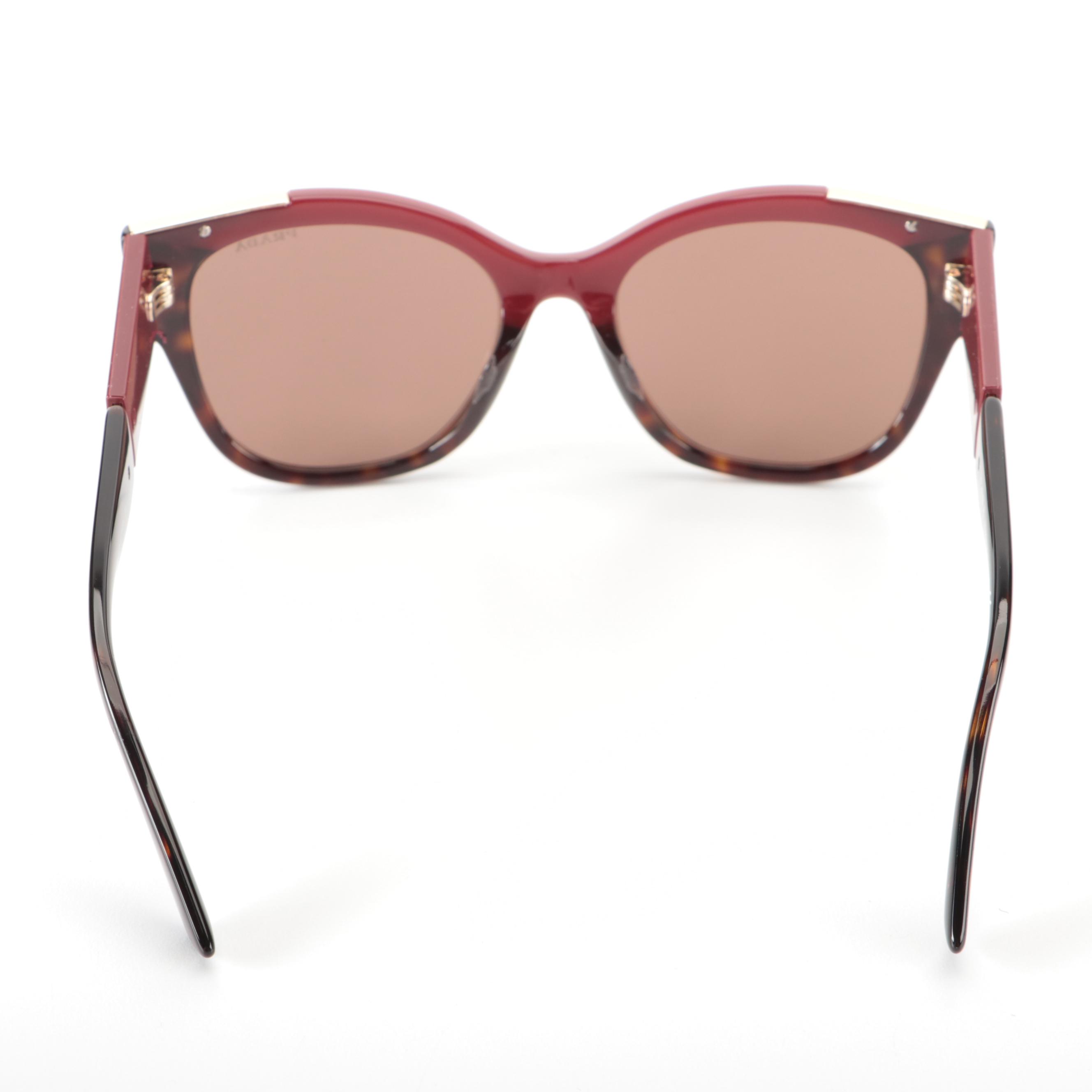 Prada SPR 02W-F Multicolor Sunglasses with Case