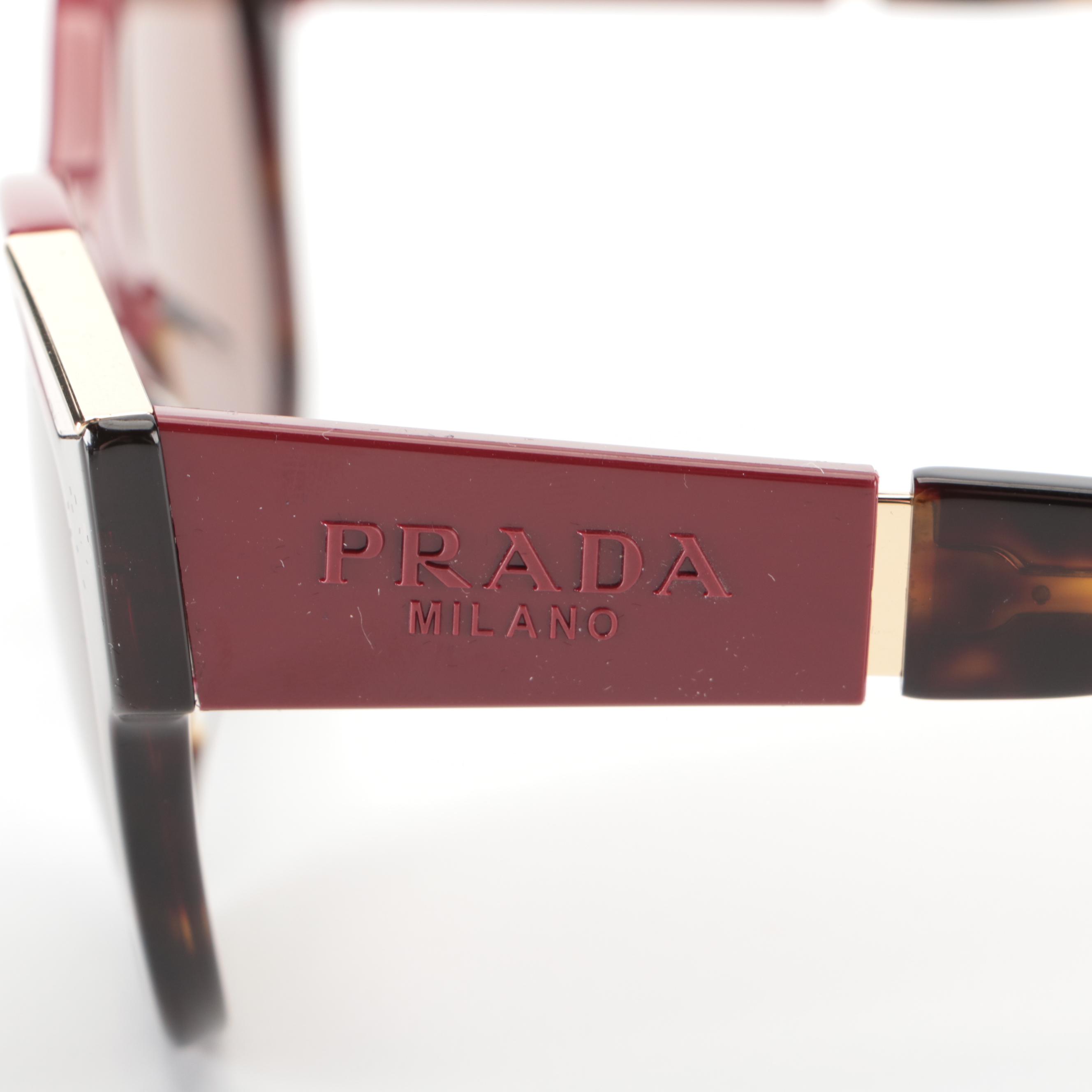 Prada SPR 02W-F Multicolor Sunglasses with Case