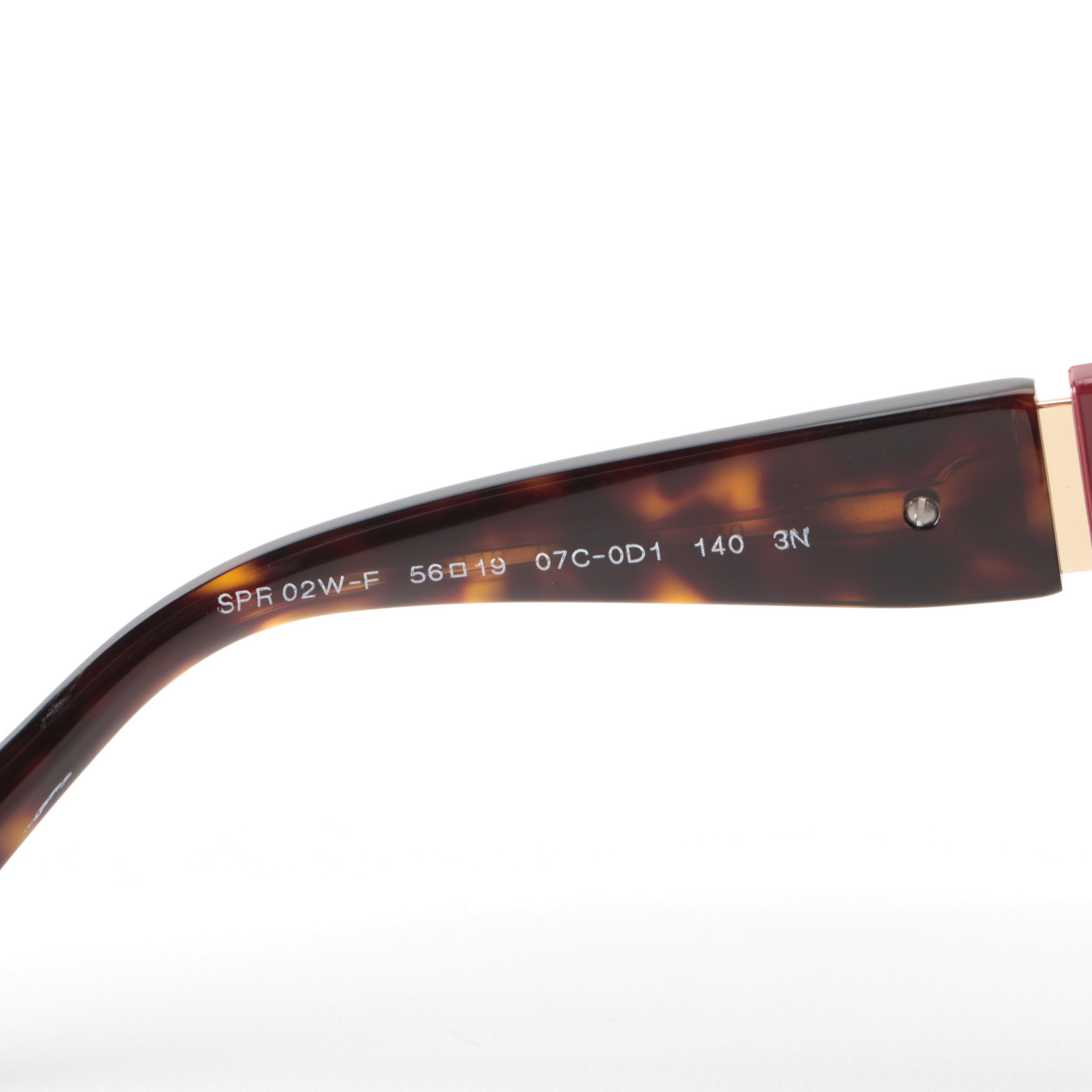 Prada SPR 02W-F Multicolor Sunglasses with Case