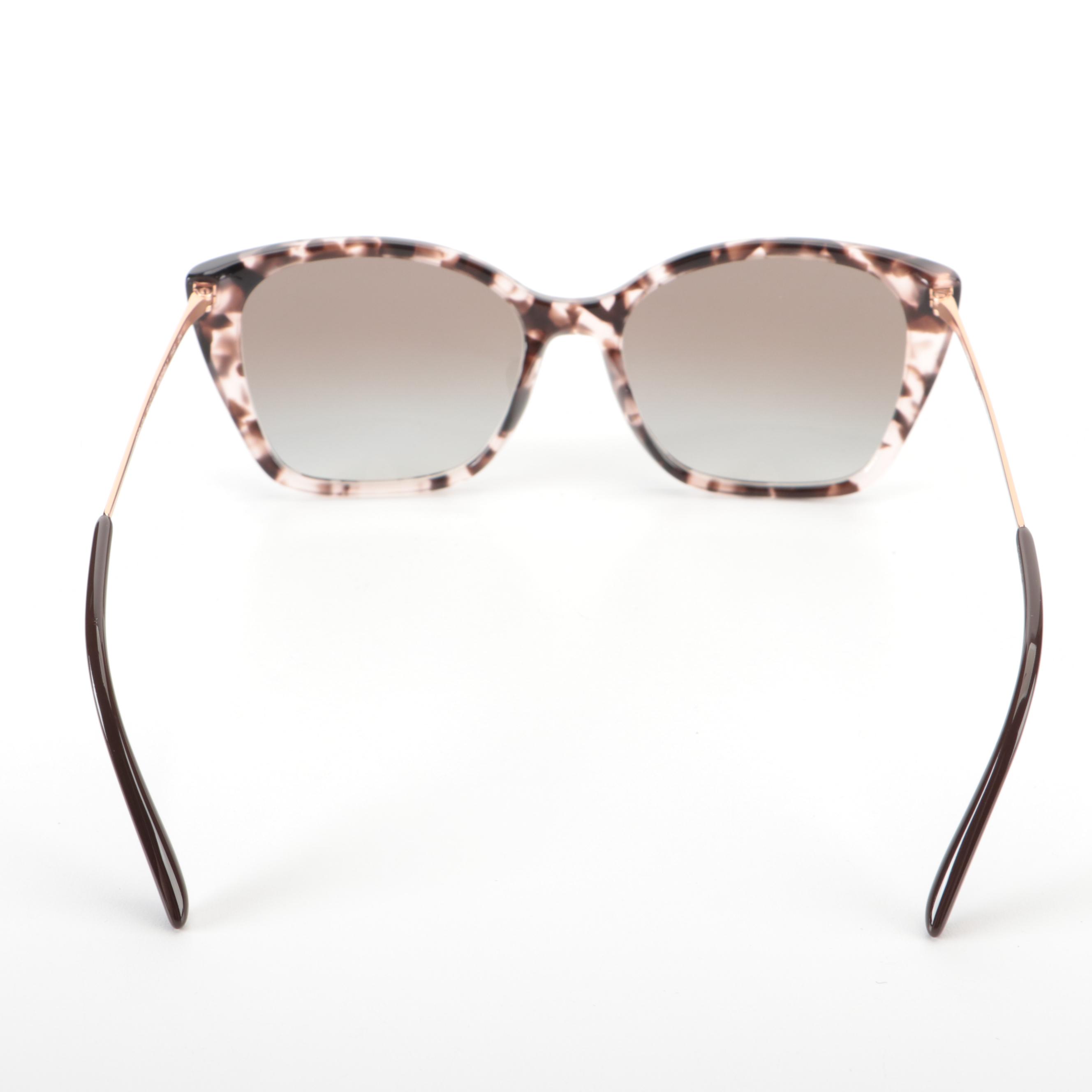 Prada SPR12X Orchid Havana Sunglasses with Case and Box