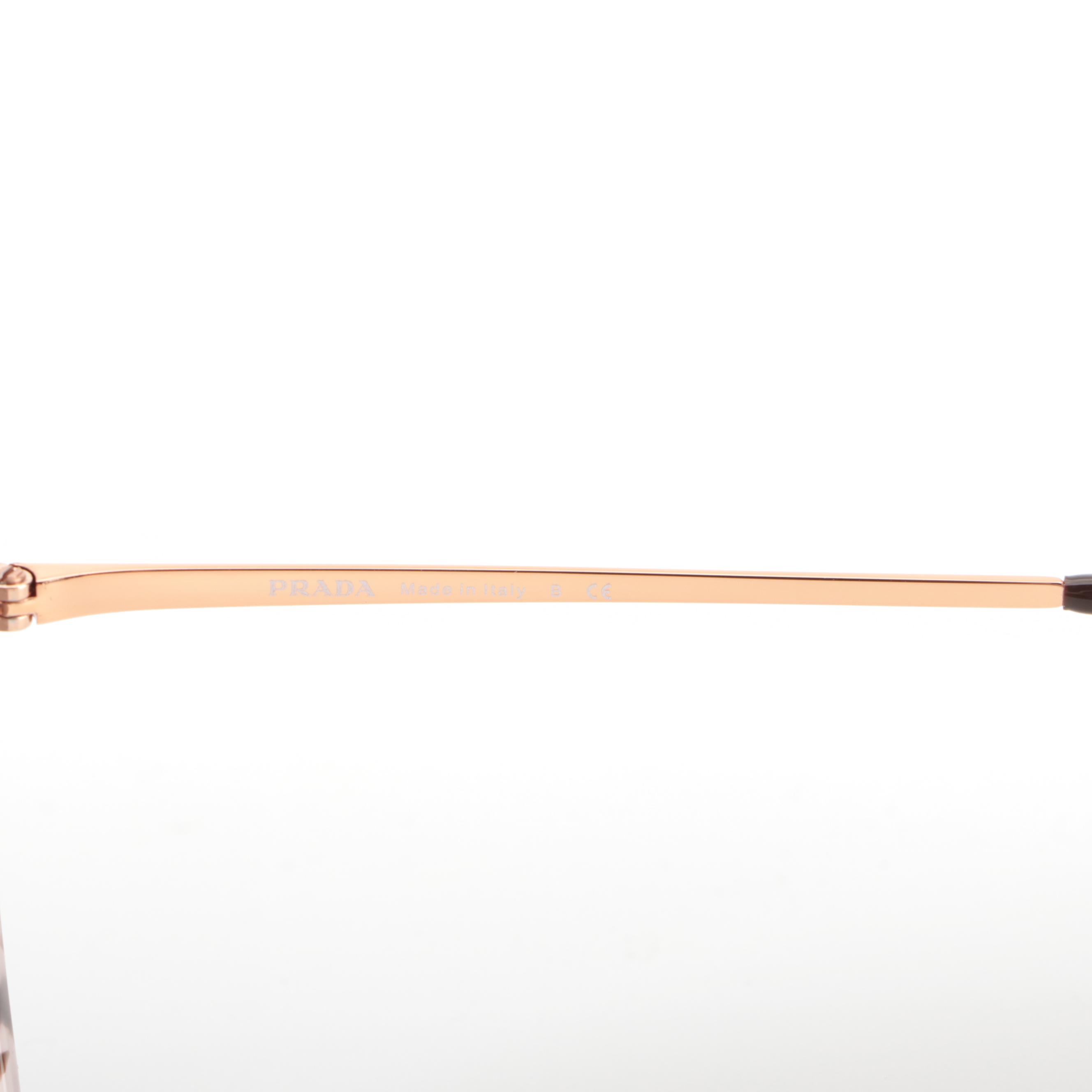 Prada SPR12X Orchid Havana Sunglasses with Case and Box