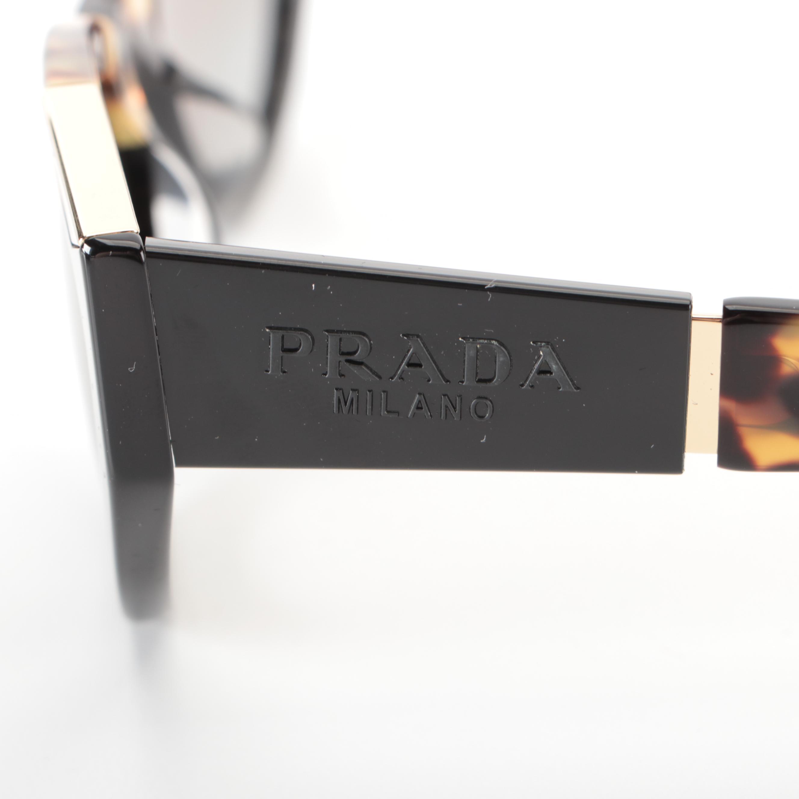Prada SPR 03W-F Multicolor Sunglasses with Case and Box