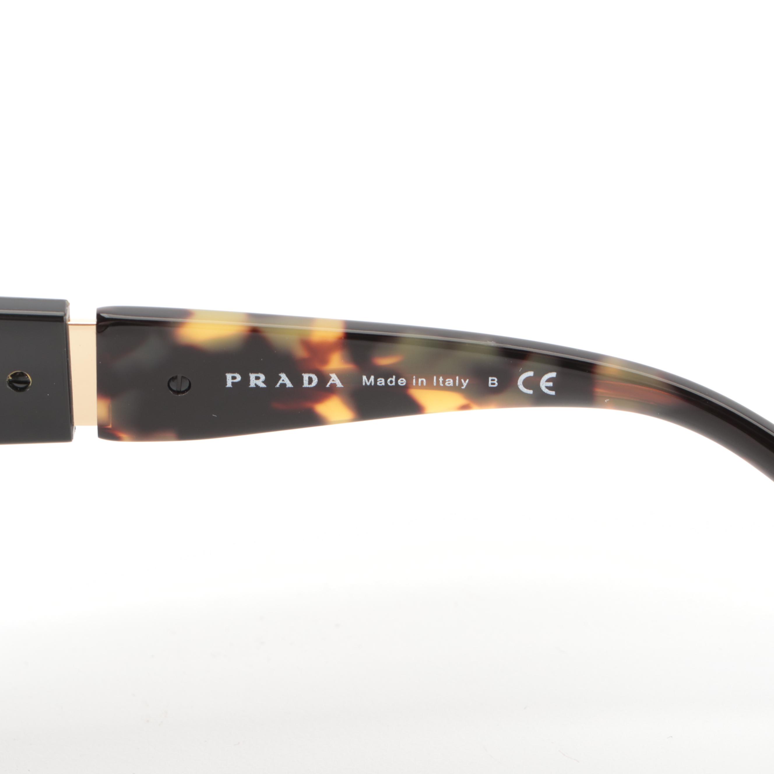 Prada SPR 03W-F Multicolor Sunglasses with Case and Box