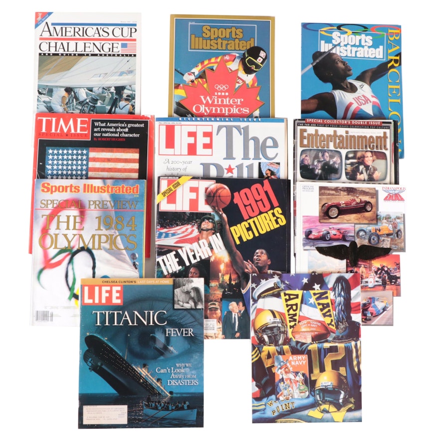 Sports Illustrated, Life, Time and More Magazines, 1980s–1990s