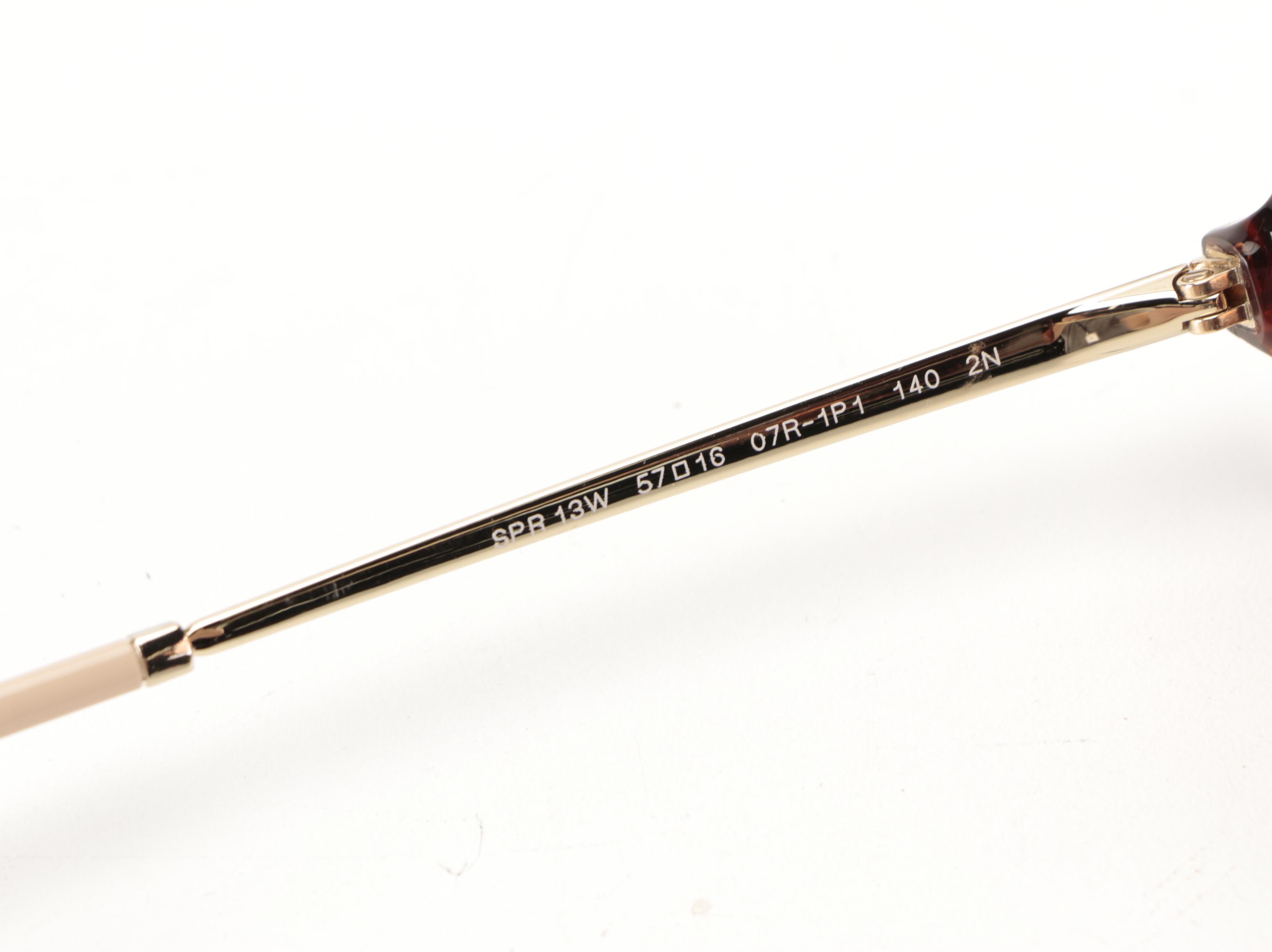 Prada SPR13W Sunglasses with Case and Box