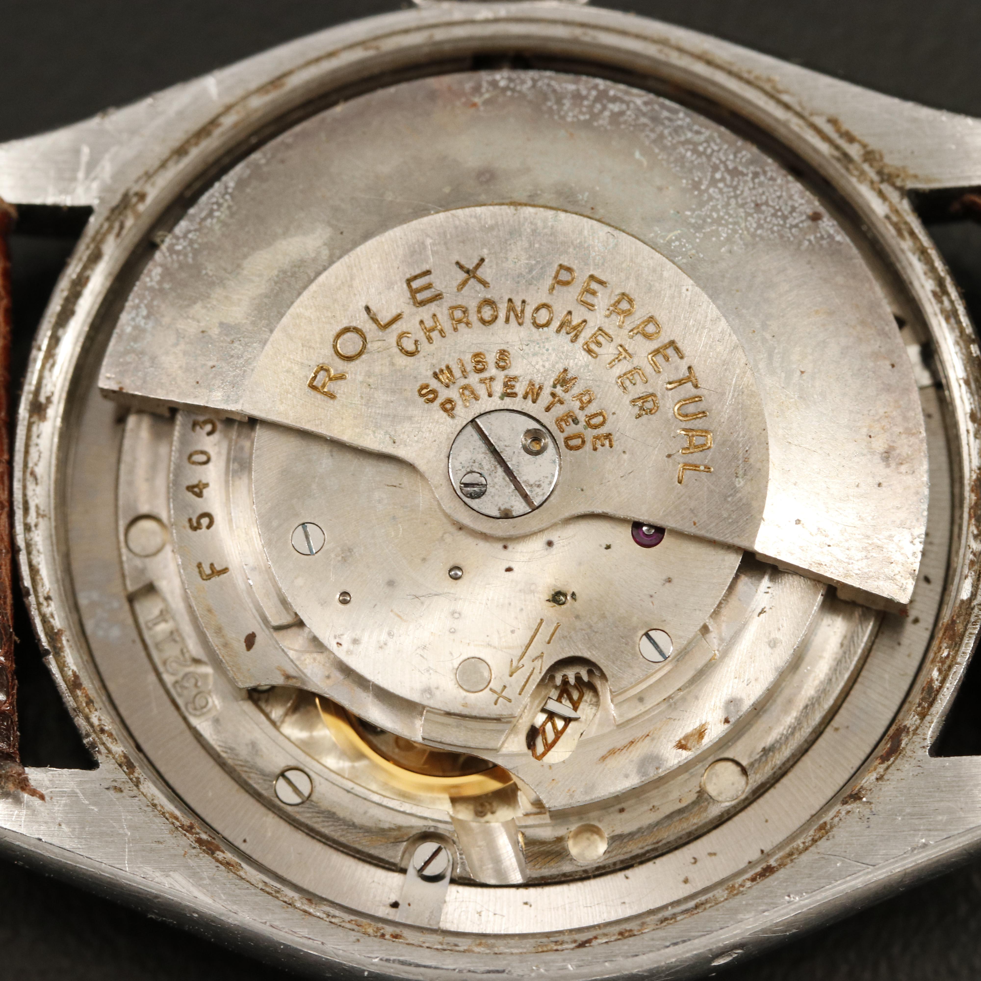 1951 Rolex Oyster Perpetual Bubbleback Watch