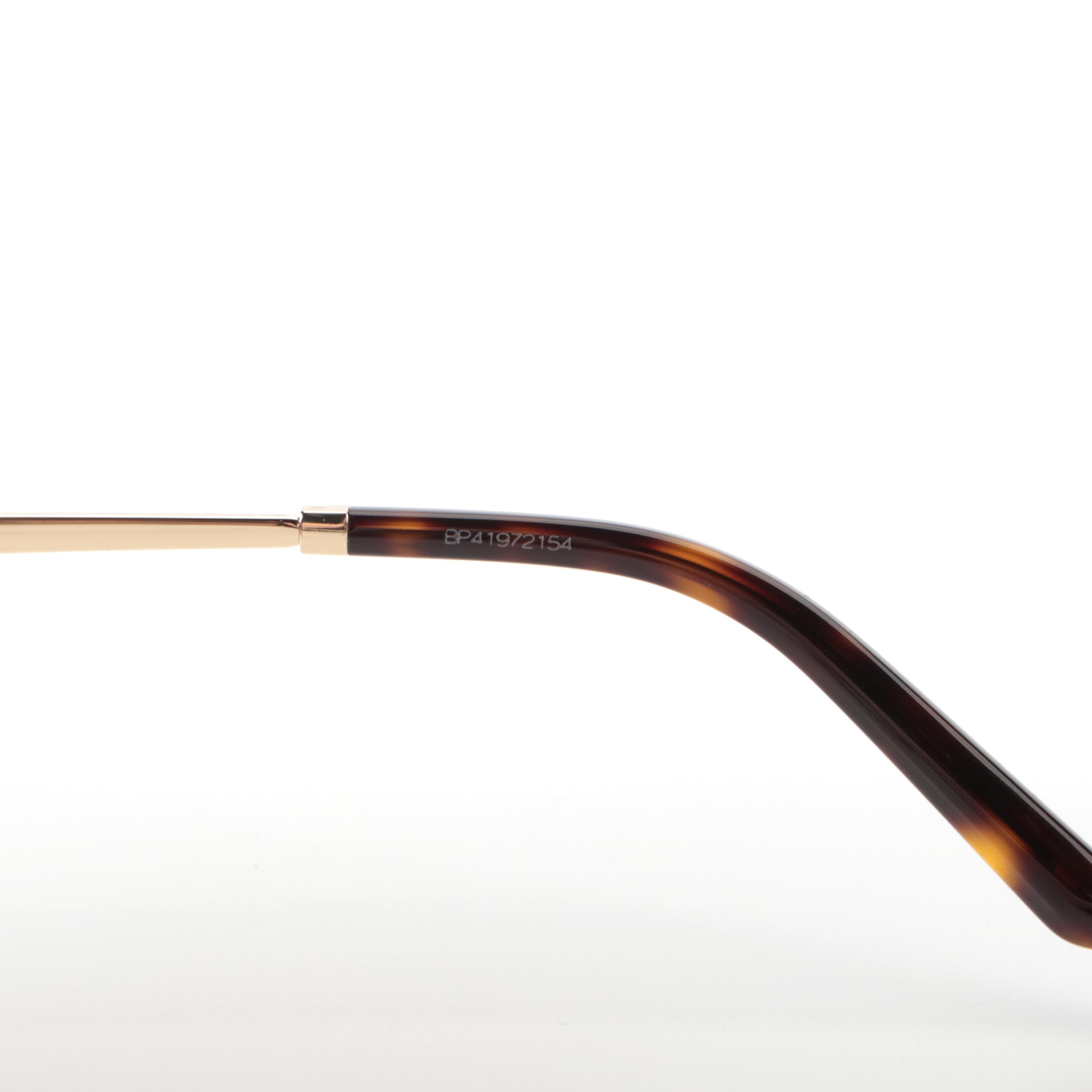 Prada SPR 13W-F Aviator Style Sunglasses with Case and Box