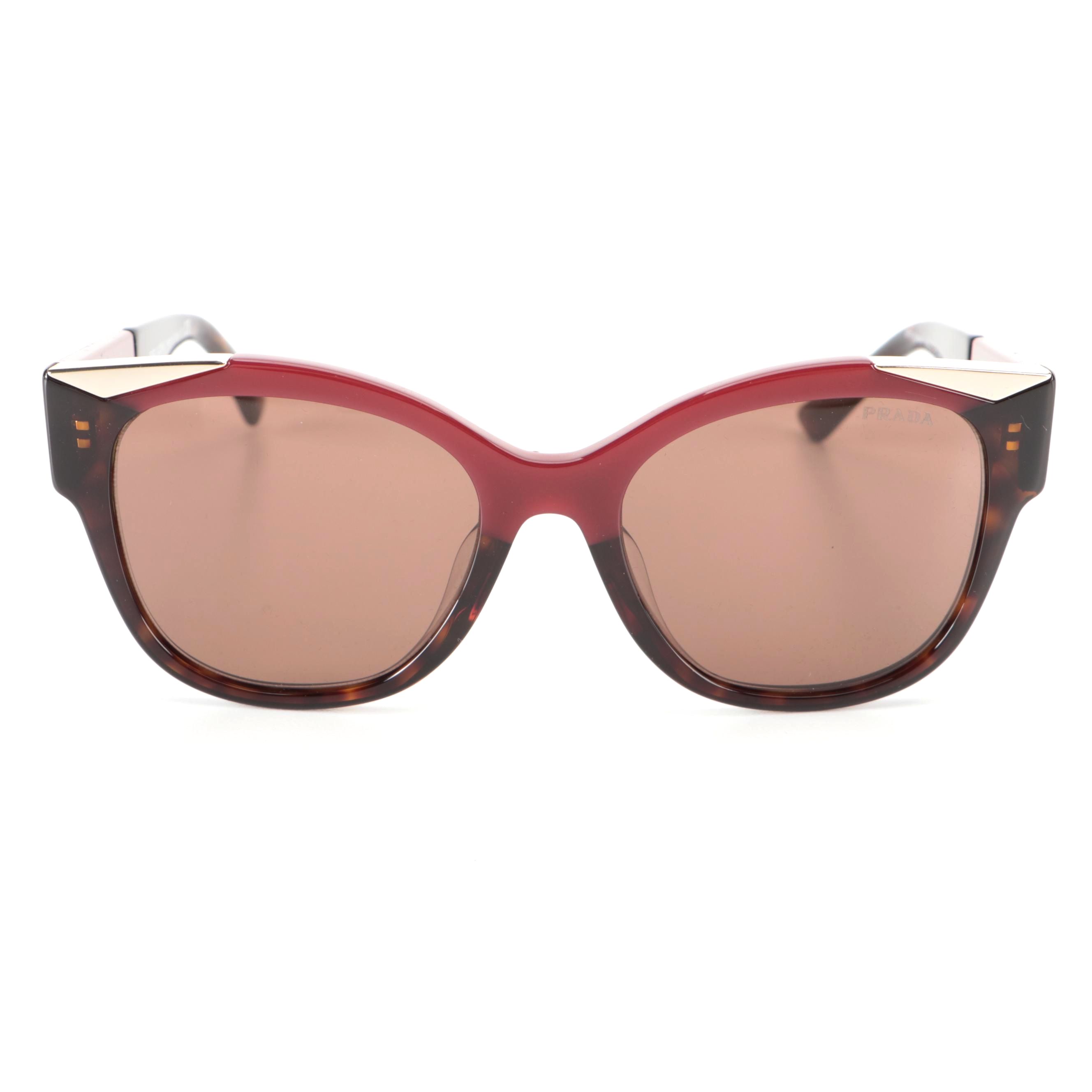 Prada SPR 02W-F Multicolor Sunglasses with Case