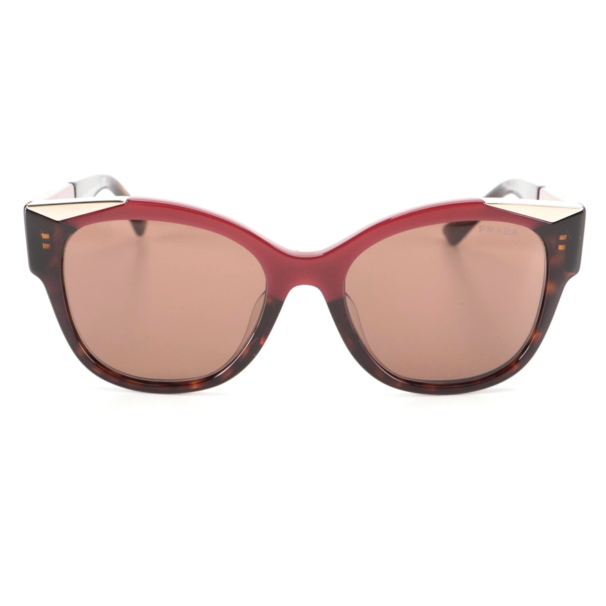 Prada SPR 02W-F Multicolor Sunglasses with Case