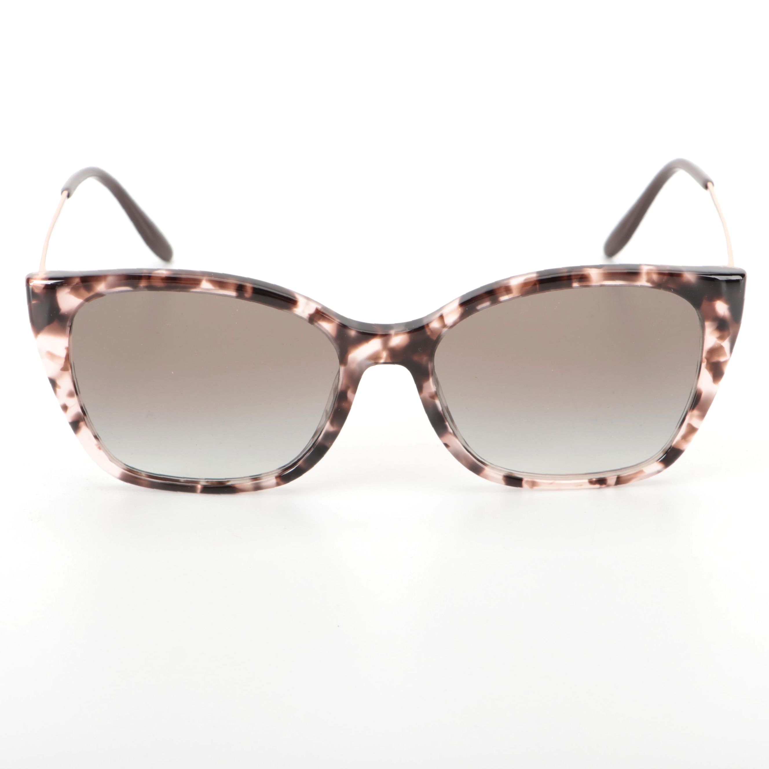 Prada SPR12X Orchid Havana Sunglasses with Case and Box