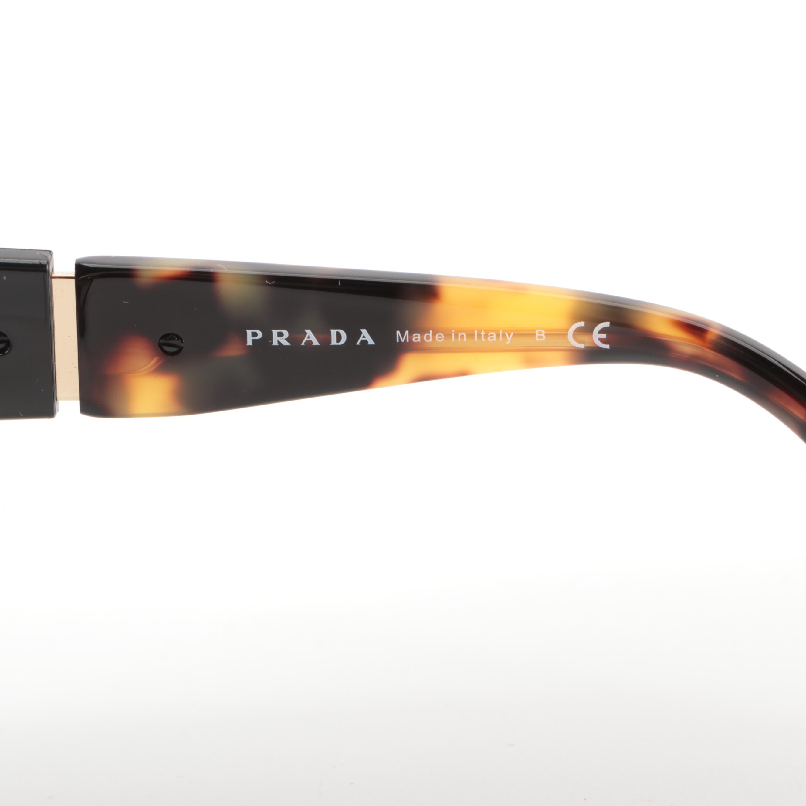 Prada SPR 02W-F Multicolor Sunglasses with Case and Box