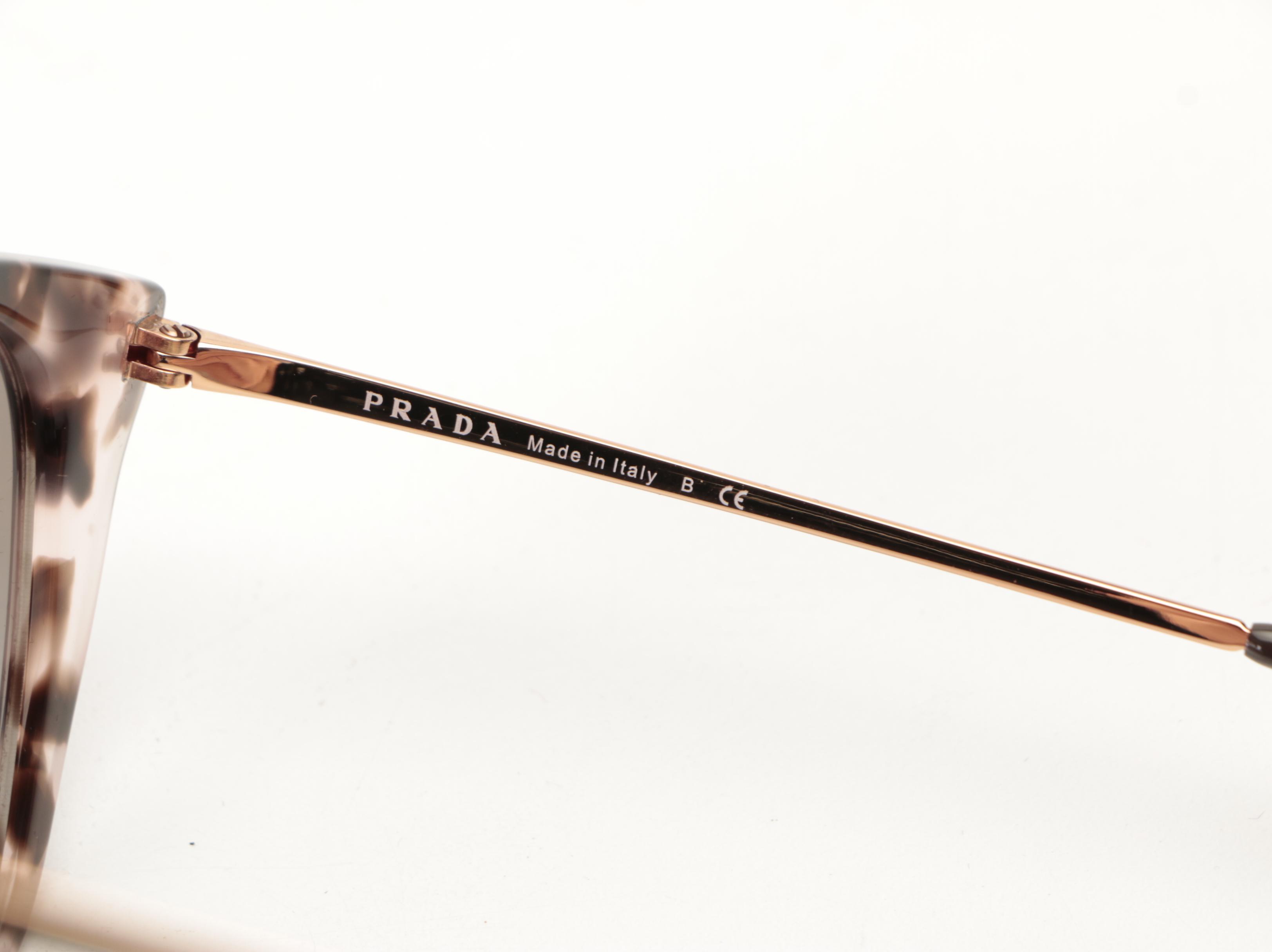 Prada SPR 12X Sunglasses with Case and Box