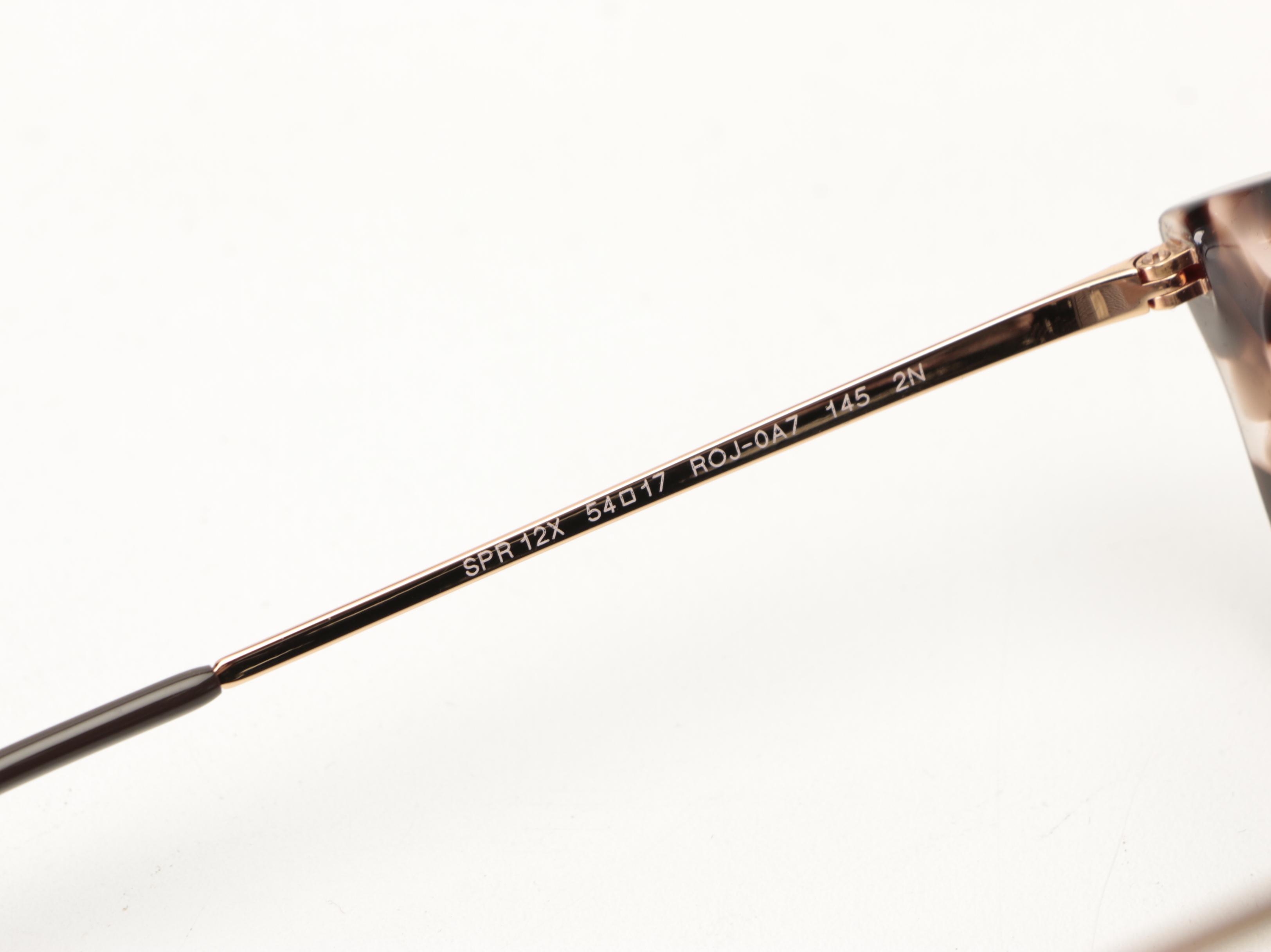 Prada SPR 12X Sunglasses with Case and Box