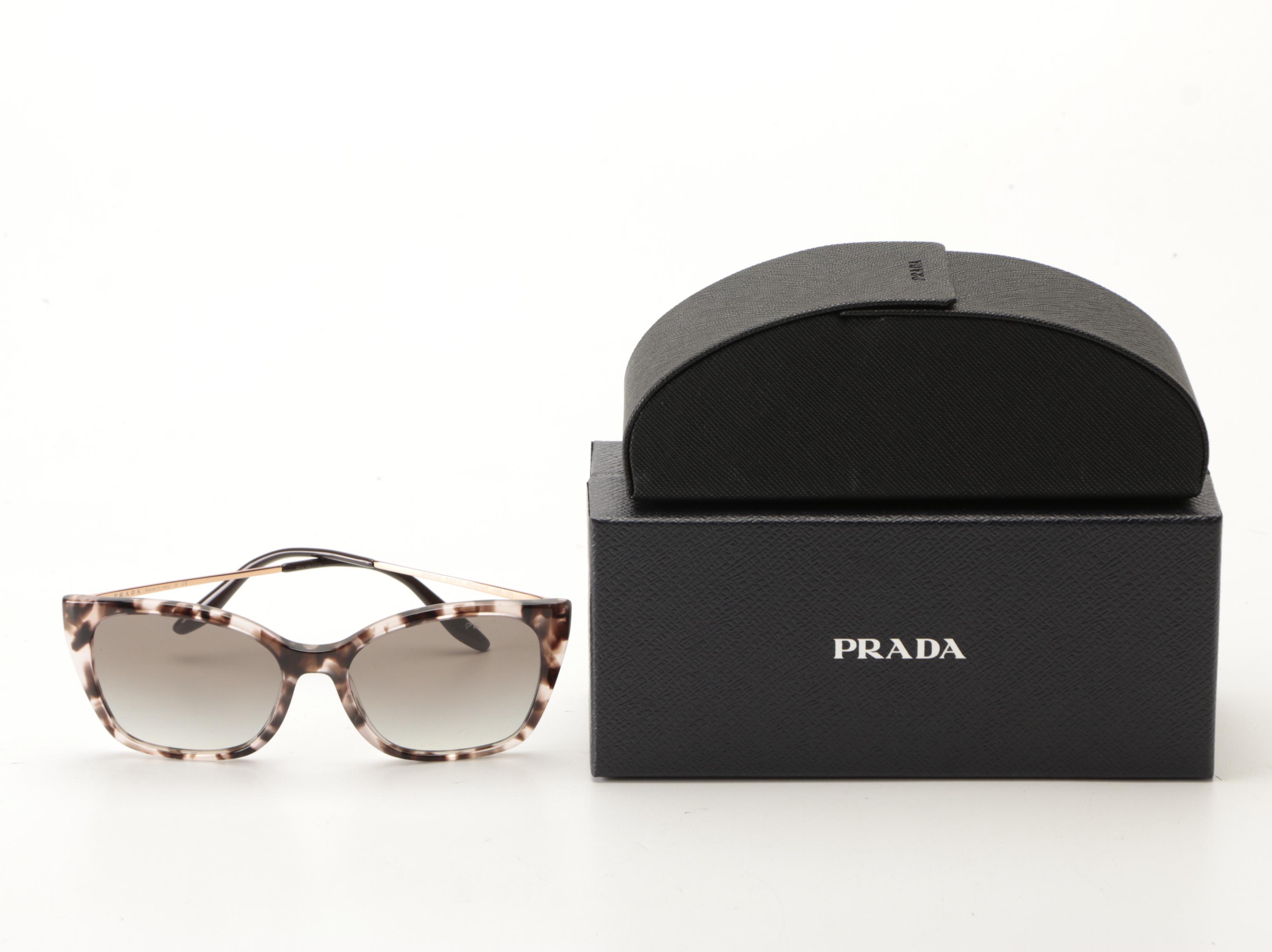 Prada SPR 12X Sunglasses with Case and Box